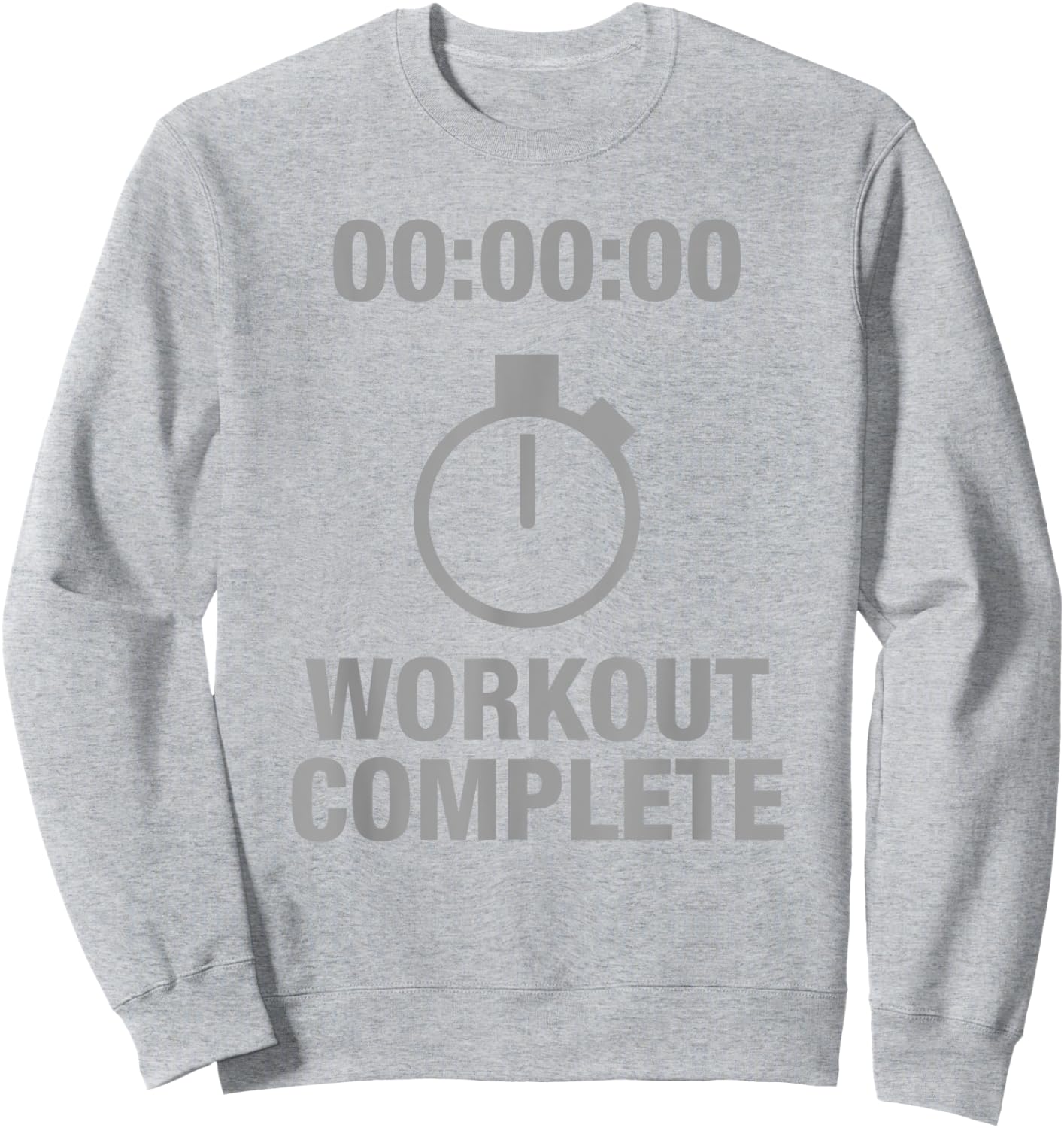 Sweat Activated Workout Prints Grey 3X-Large Classic Fit Round Neck Short Sleeve Cotton Sweat Activated Workout Shirts Sweatshirt - Sweatshirt | Ash