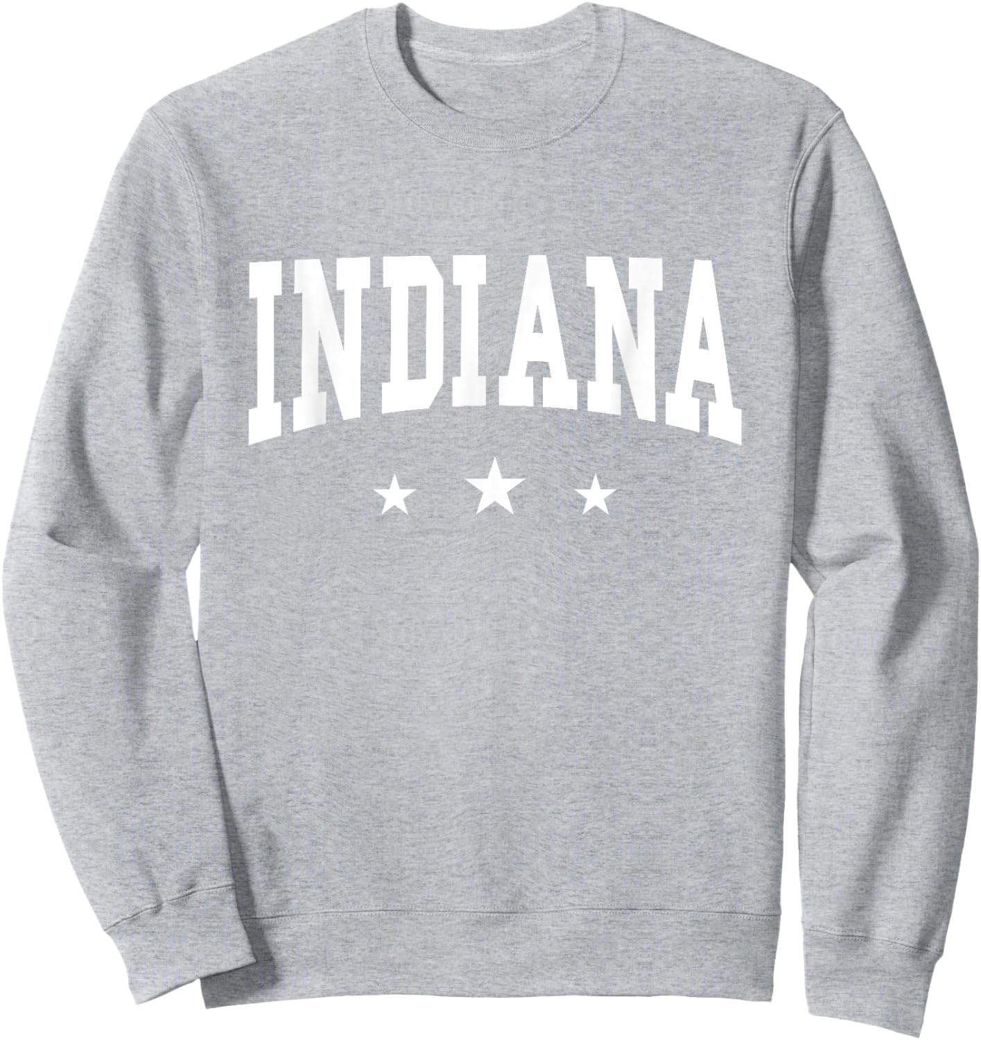 Indiana - Preppy Varsity Pink - Throwback Design - Classic Sweatshirt - Sweatshirt | Ash