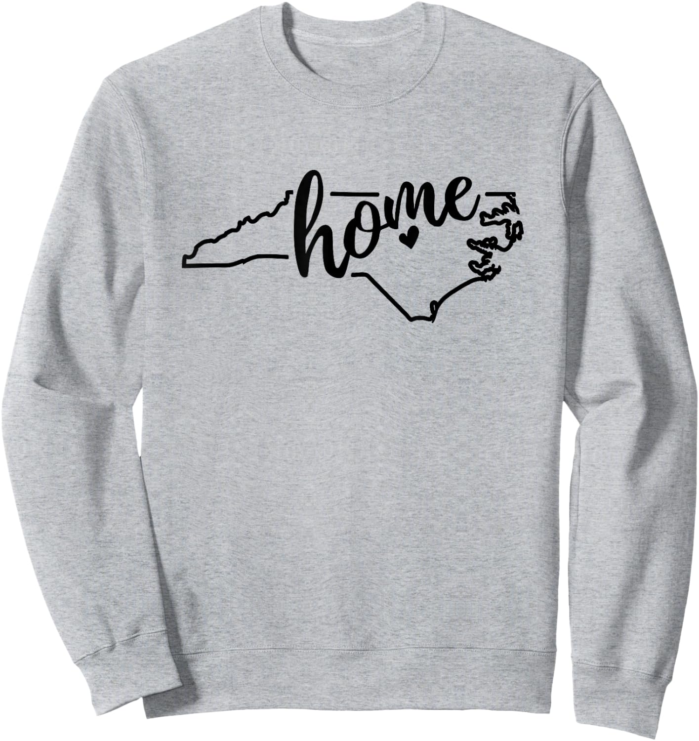 North Carolina Home - North Carolina Sweatshirt - Sweatshirt | Ash