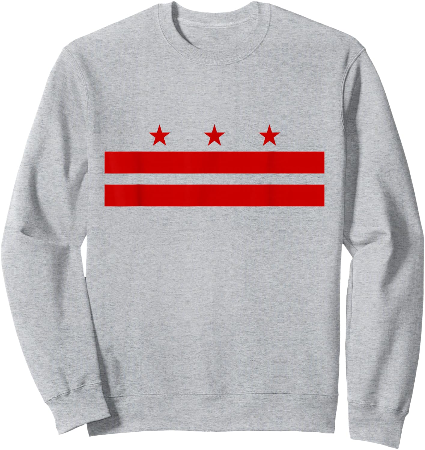Washington, D.C. Flag, A Capital City, Men Women Sweatshirt - Sweatshirt | Ash