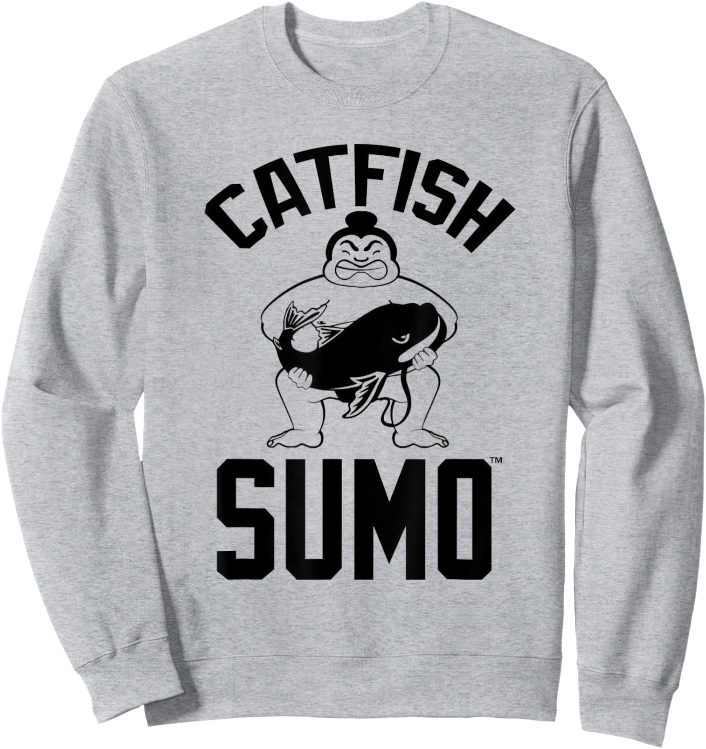 Lucky Catfishing Shirt by Catfish Sumo Sweatshirt - Sweatshirt | Ash