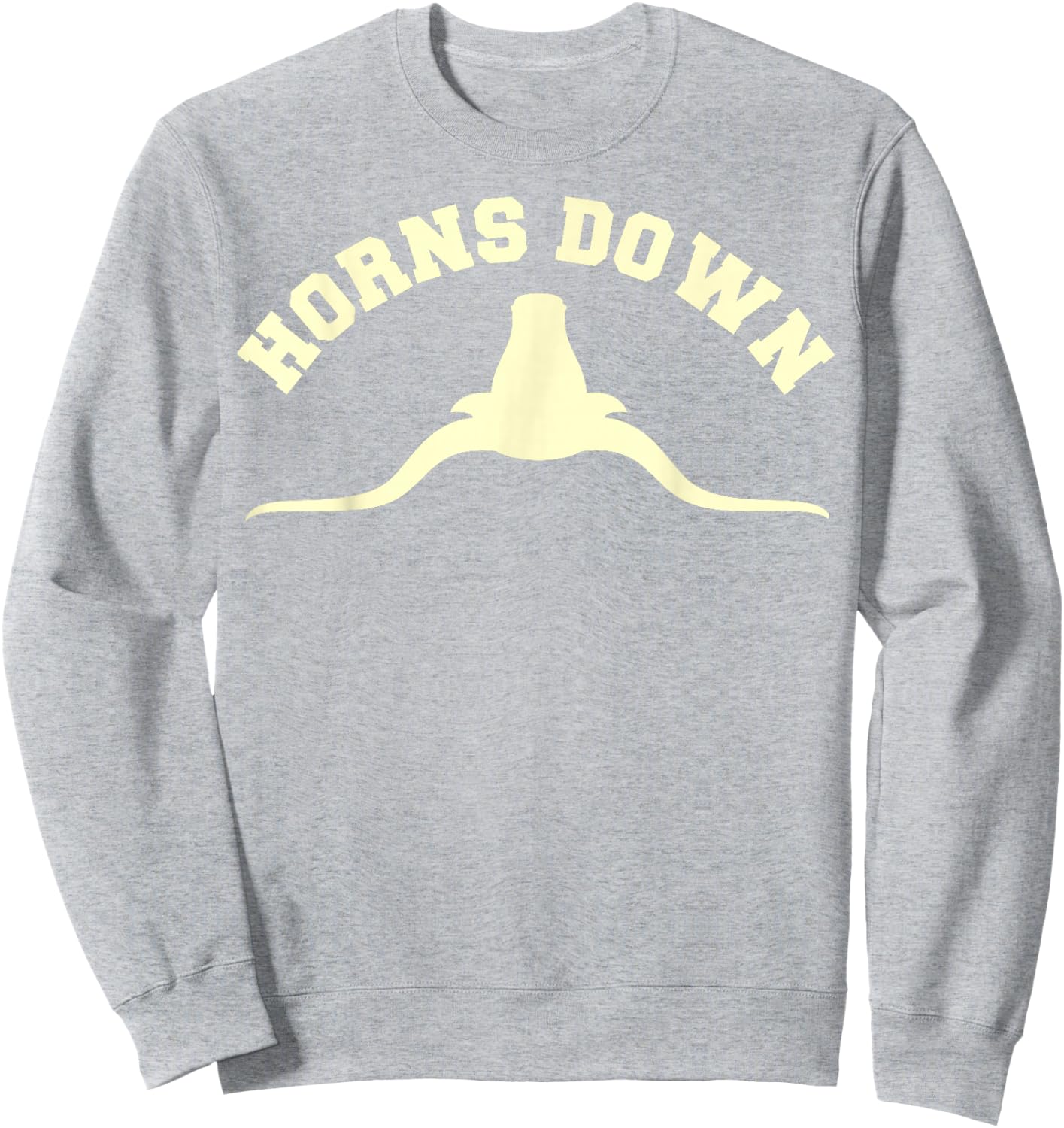 Horns Down Shirt Horns Down Texas Tuck Fexas Shirt Sweatshirt - Sweatshirt | Ash