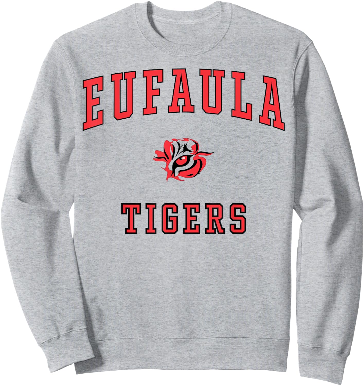 Eufaula High School Tigers C1 Sweatshirt - Sweatshirt | Ash