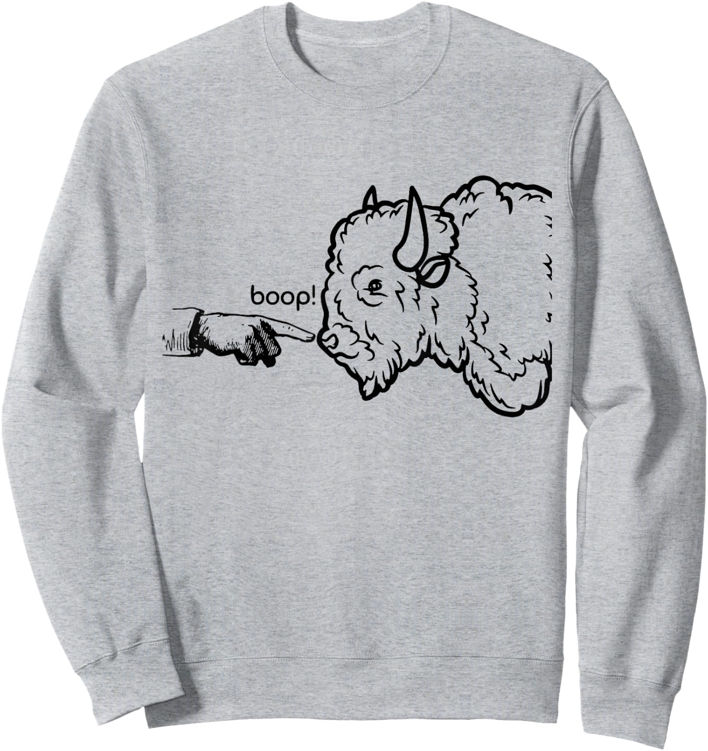 Boop the Nose Sweatshirt - Sweatshirt | Ash