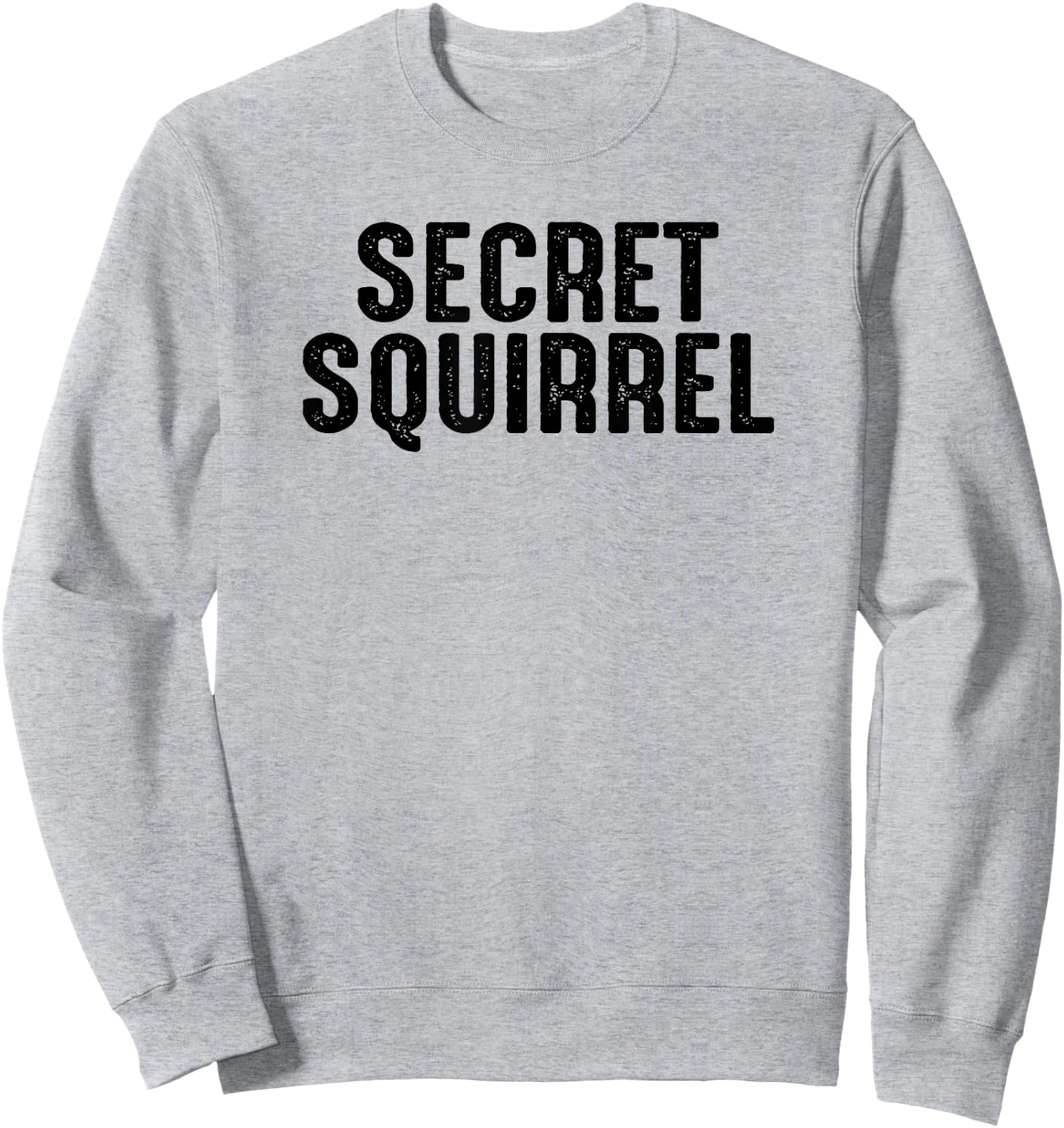 Secret Squirrel , Funny For A Military Soldier Sweatshirt - Sweatshirt | Ash