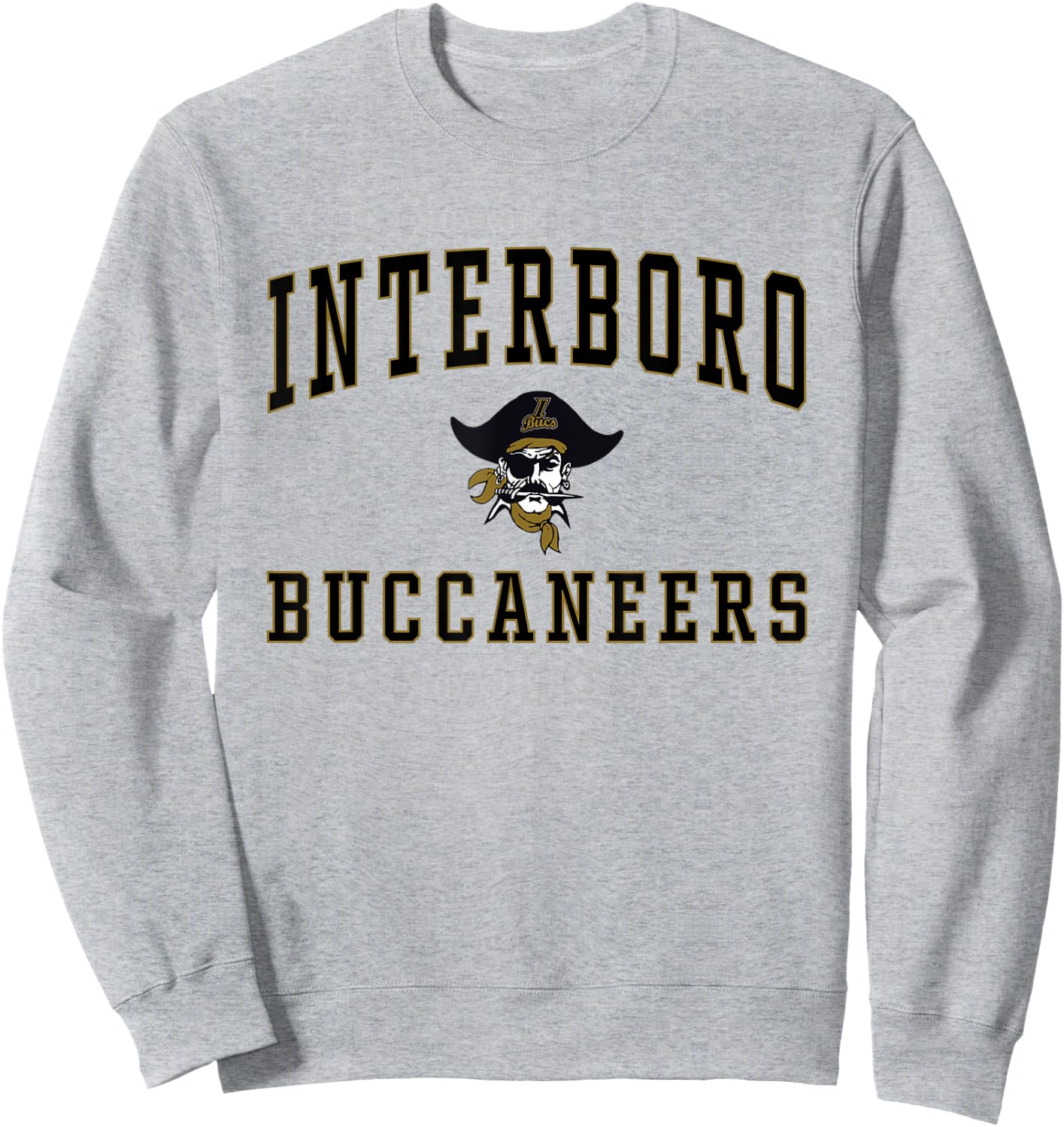 Interboro High School Buccaneers C1 Sweatshirt - Sweatshirt | Ash