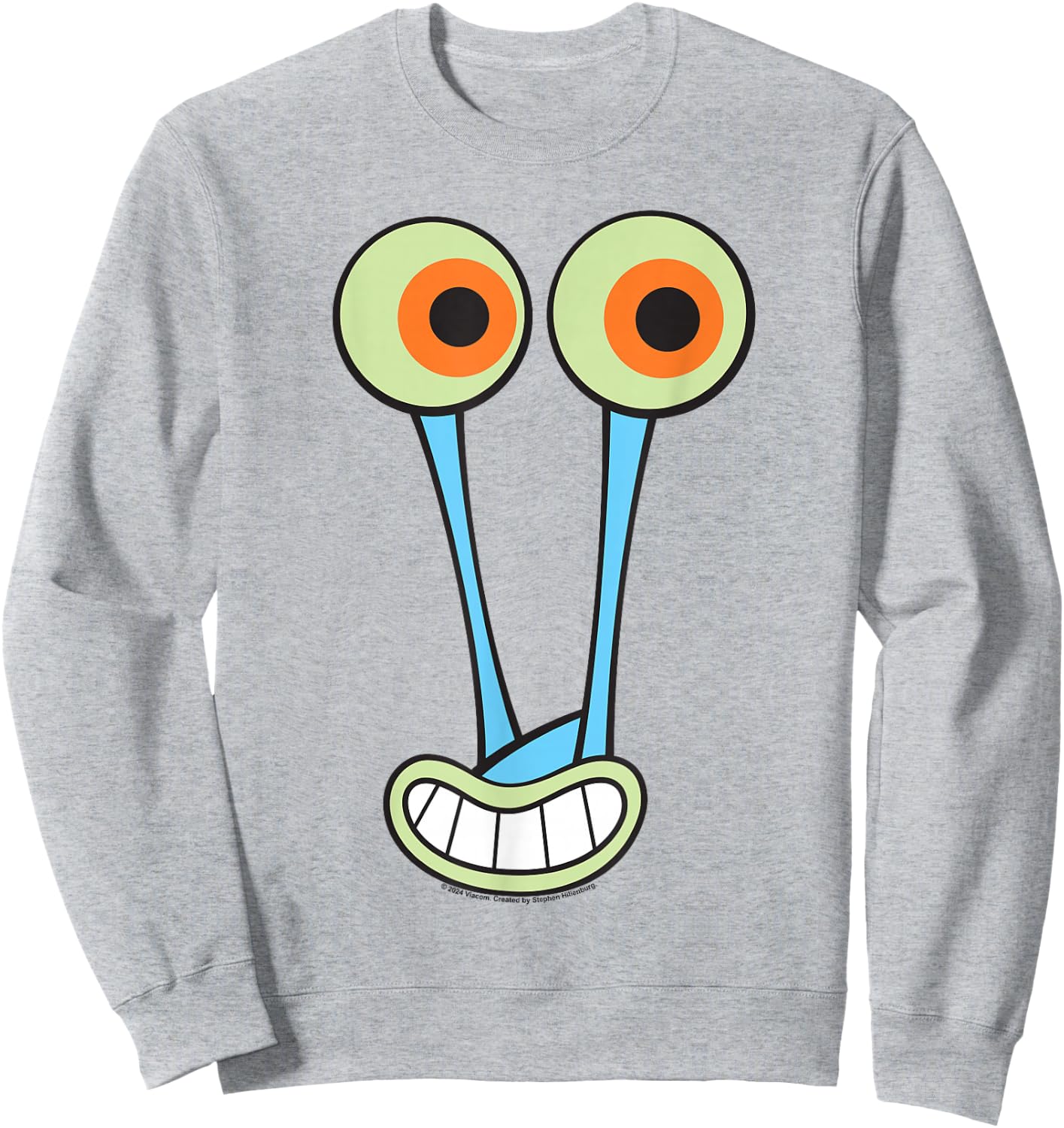 SpongeBob SquarePants Gary Snail Smile Sweatshirt - Sweatshirt | Ash