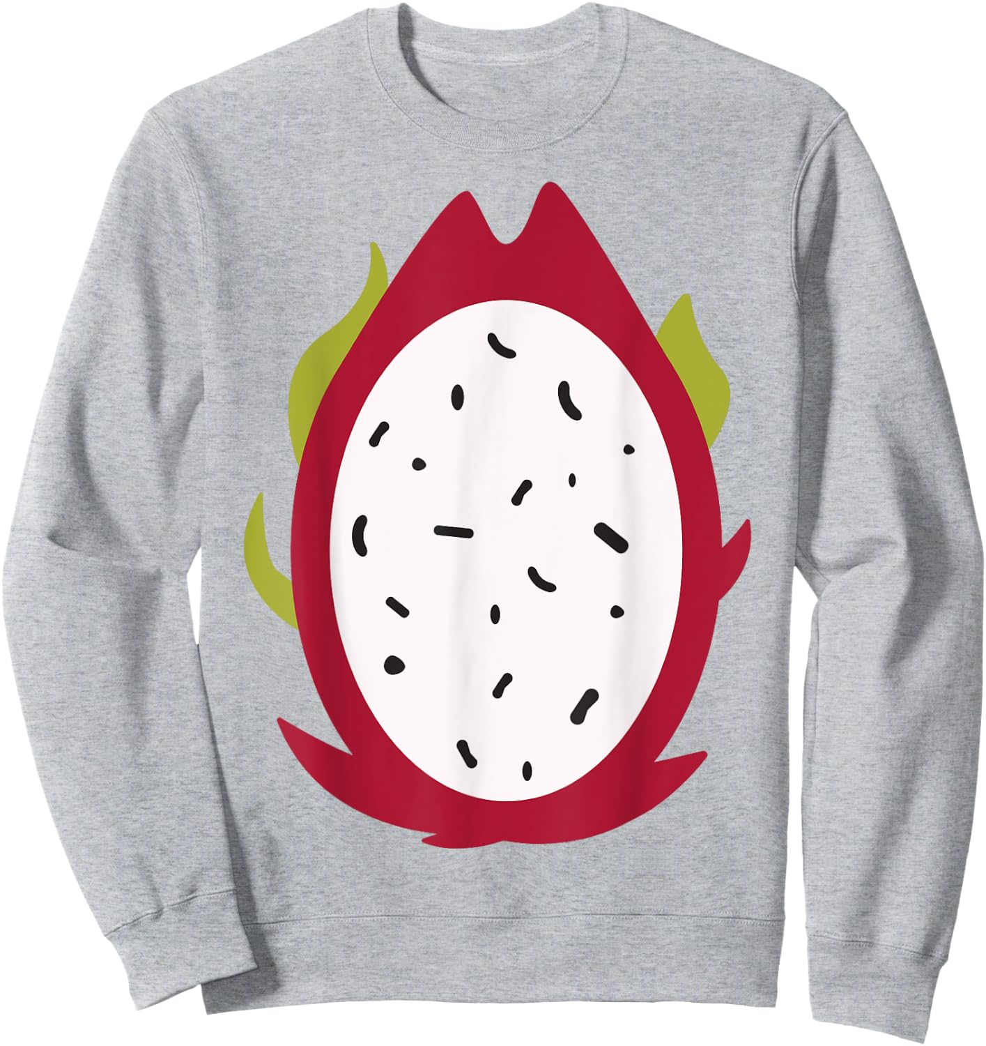 Dragon Fruit Easy Lazy DIY Halloween Costume Sweatshirt - Sweatshirt | Ash