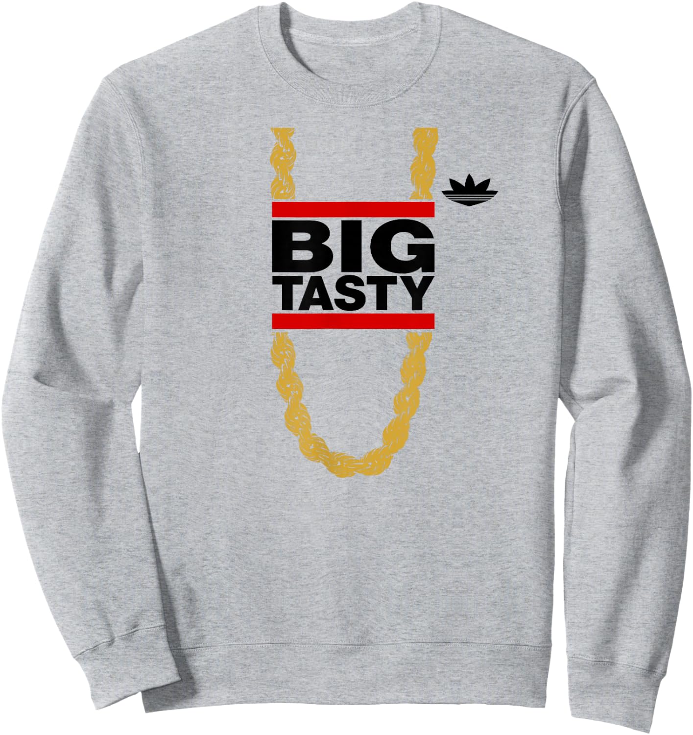 "Big Tasty" - Barry Goldbergs Alter-Ego - Retro 80's Sweatshirt - Sweatshirt | Ash