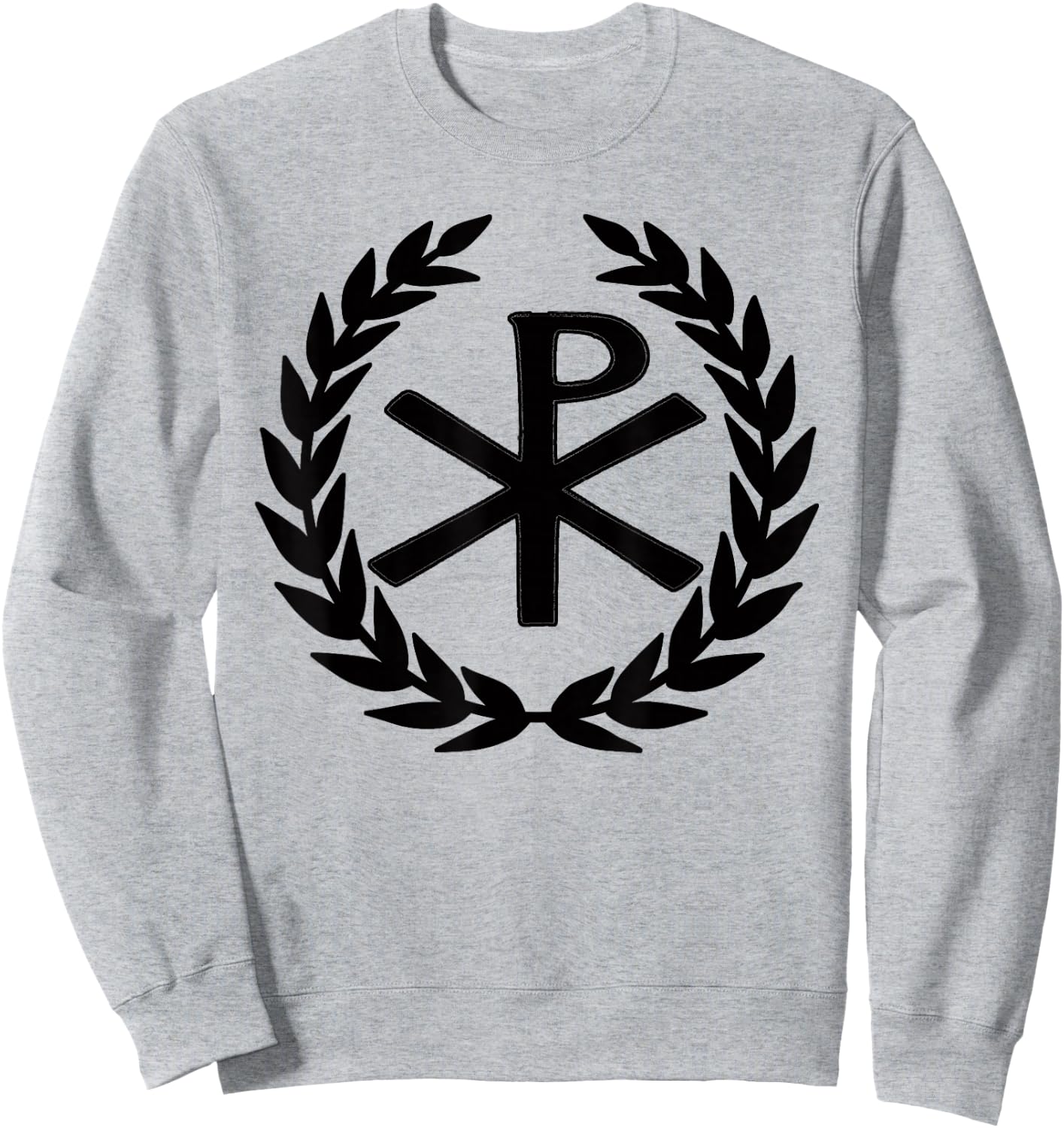 Roman Empire Chi Rho Symbol Sweatshirt - Sweatshirt | Ash