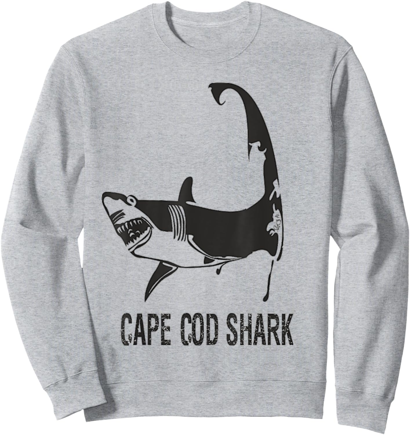 Cape Cod Shark Sweatshirt - Sweatshirt | Ash