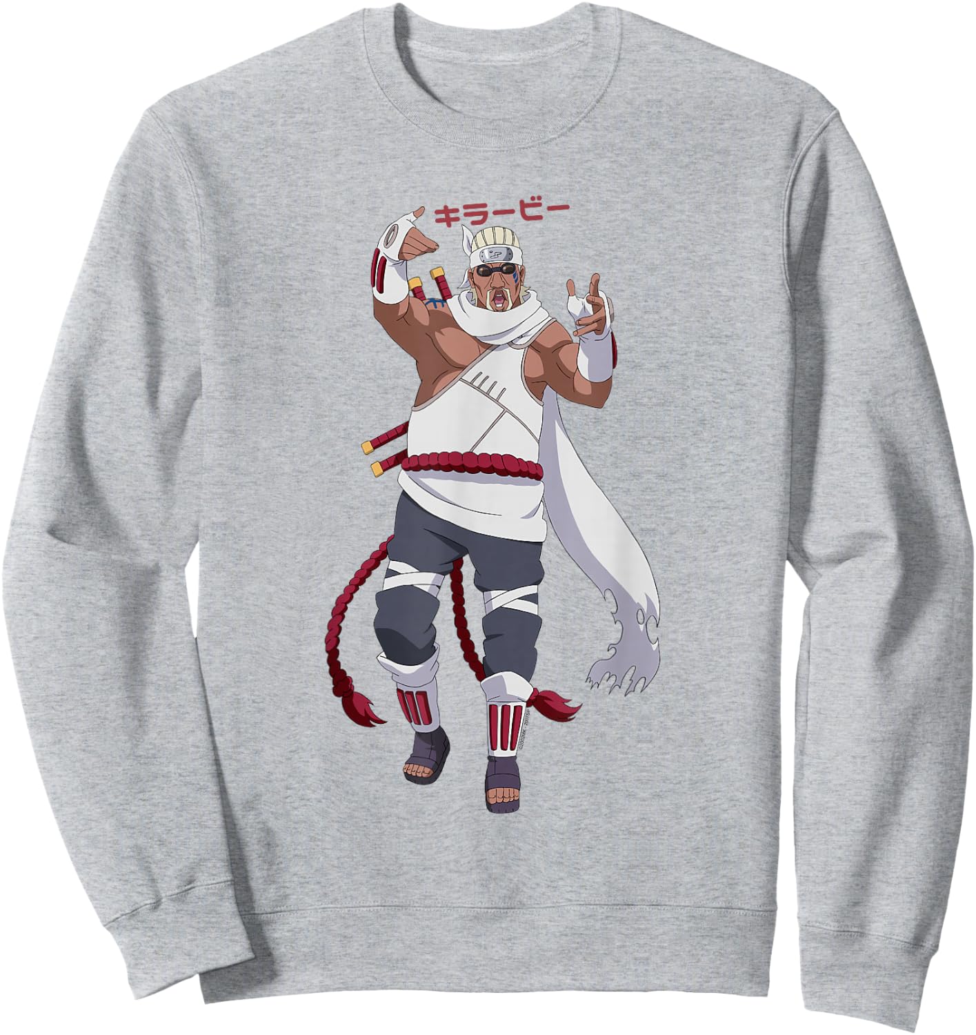 Naruto Shippuden Killer Bee Shinobi from Kumogakure Anime Sweatshirt - Sweatshirt | Ash