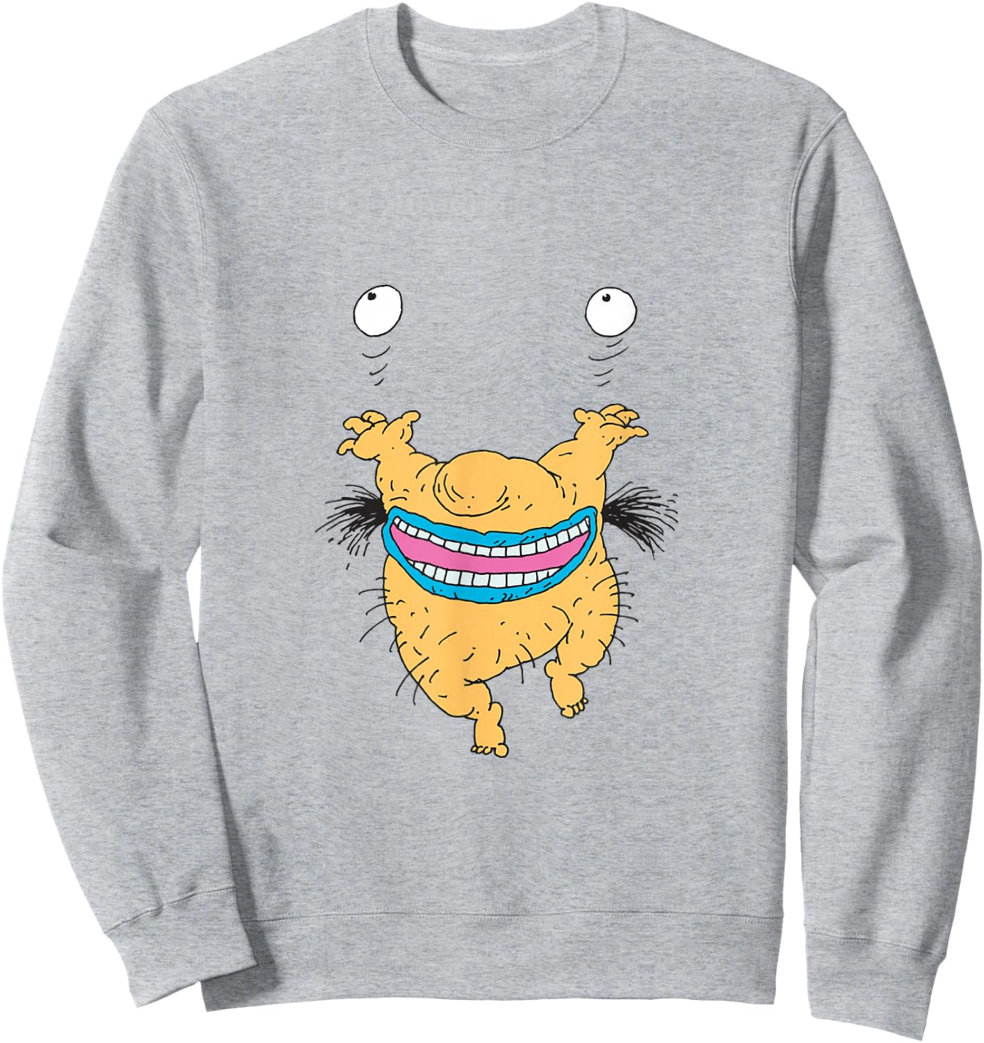 Nickelodeon Krumm The Aaahh!!! Real Monsters T- Shirts Sweatshirt - Sweatshirt | Ash