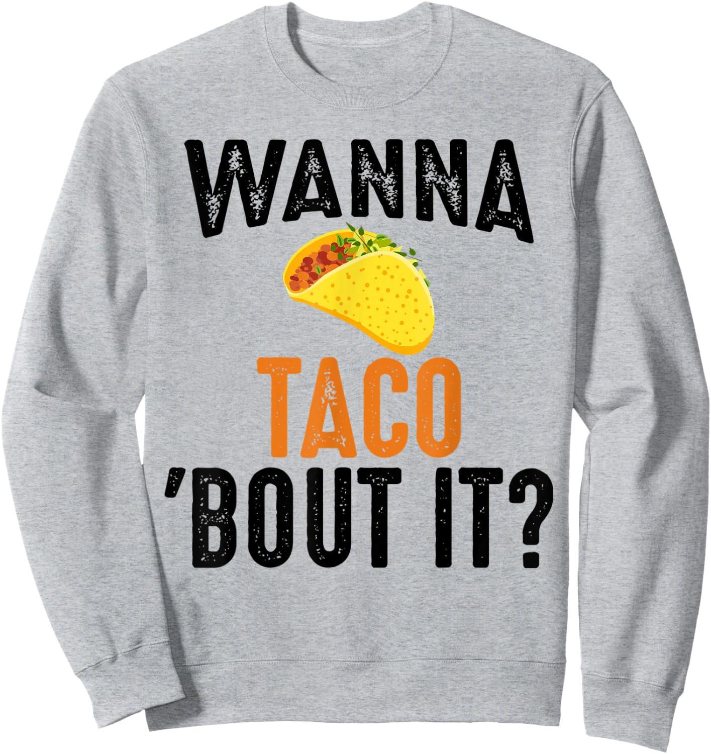 Counselor Gifts Mental Health Therapist Men Women Funny Taco Sweatshirt - Sweatshirt | Ash