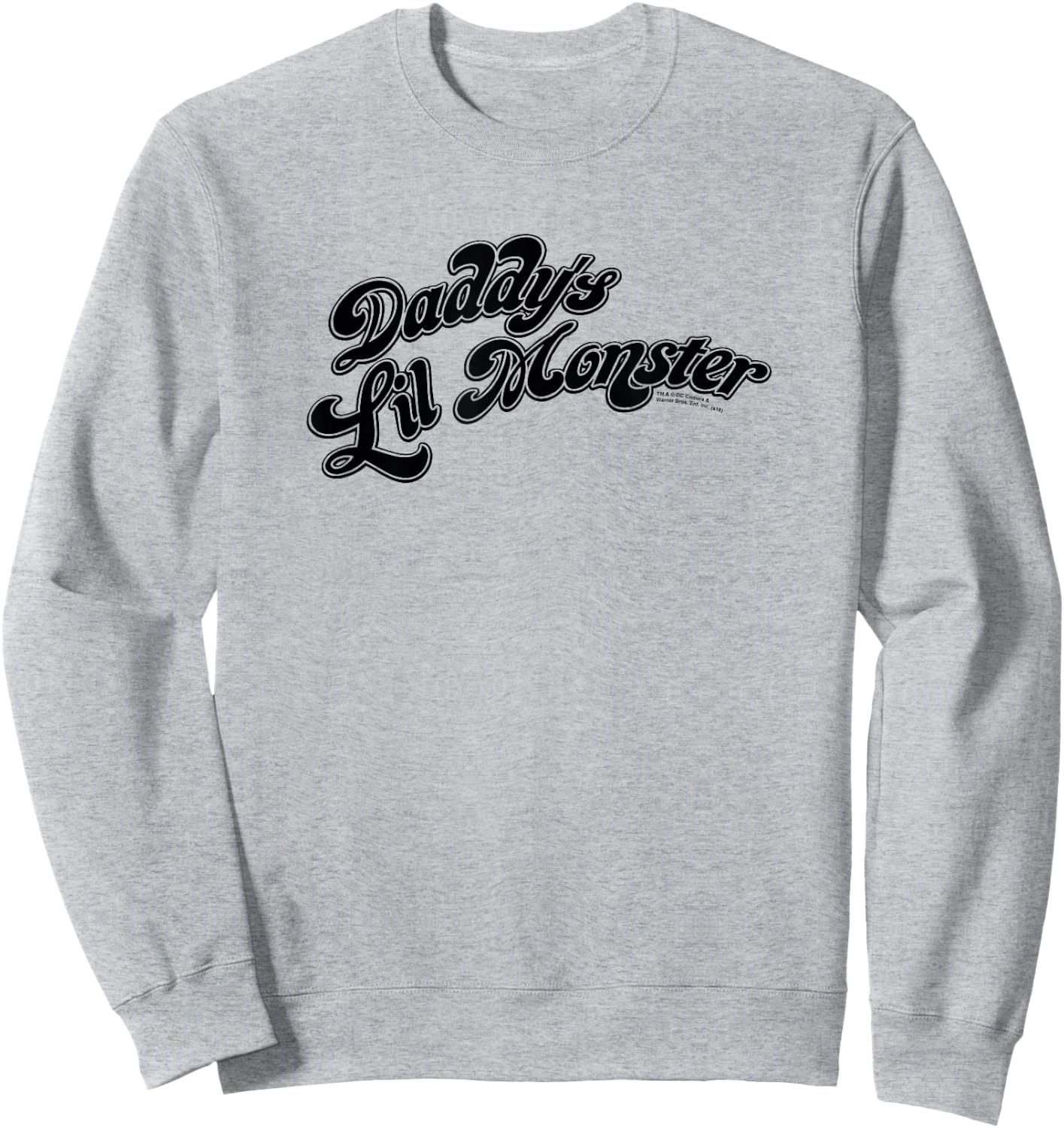 Suicide Squad Daddys Lil' Monster Sweatshirt - Sweatshirt | Ash