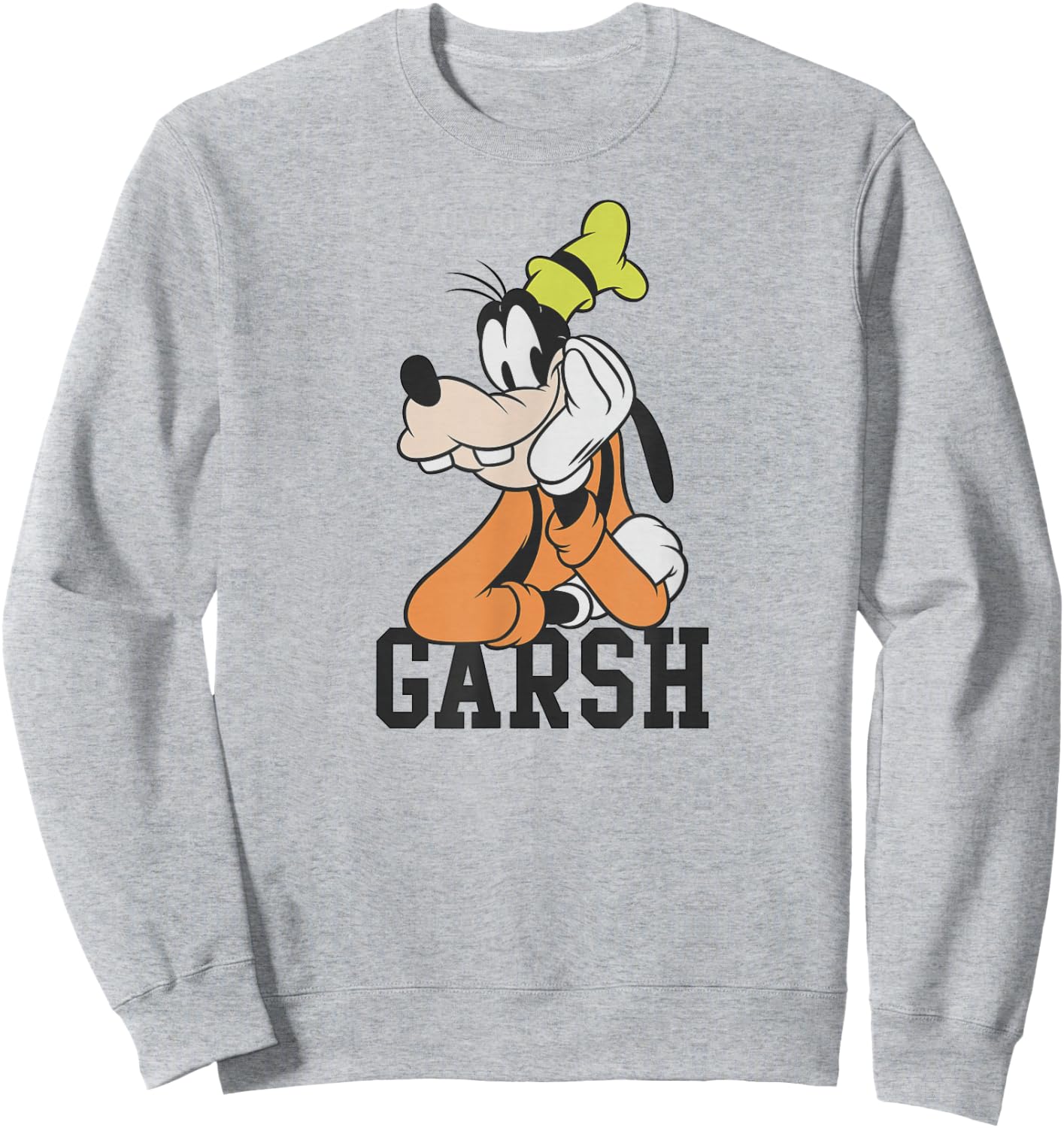 Disney Garsh Goofy Sweatshirt - Sweatshirt | Ash
