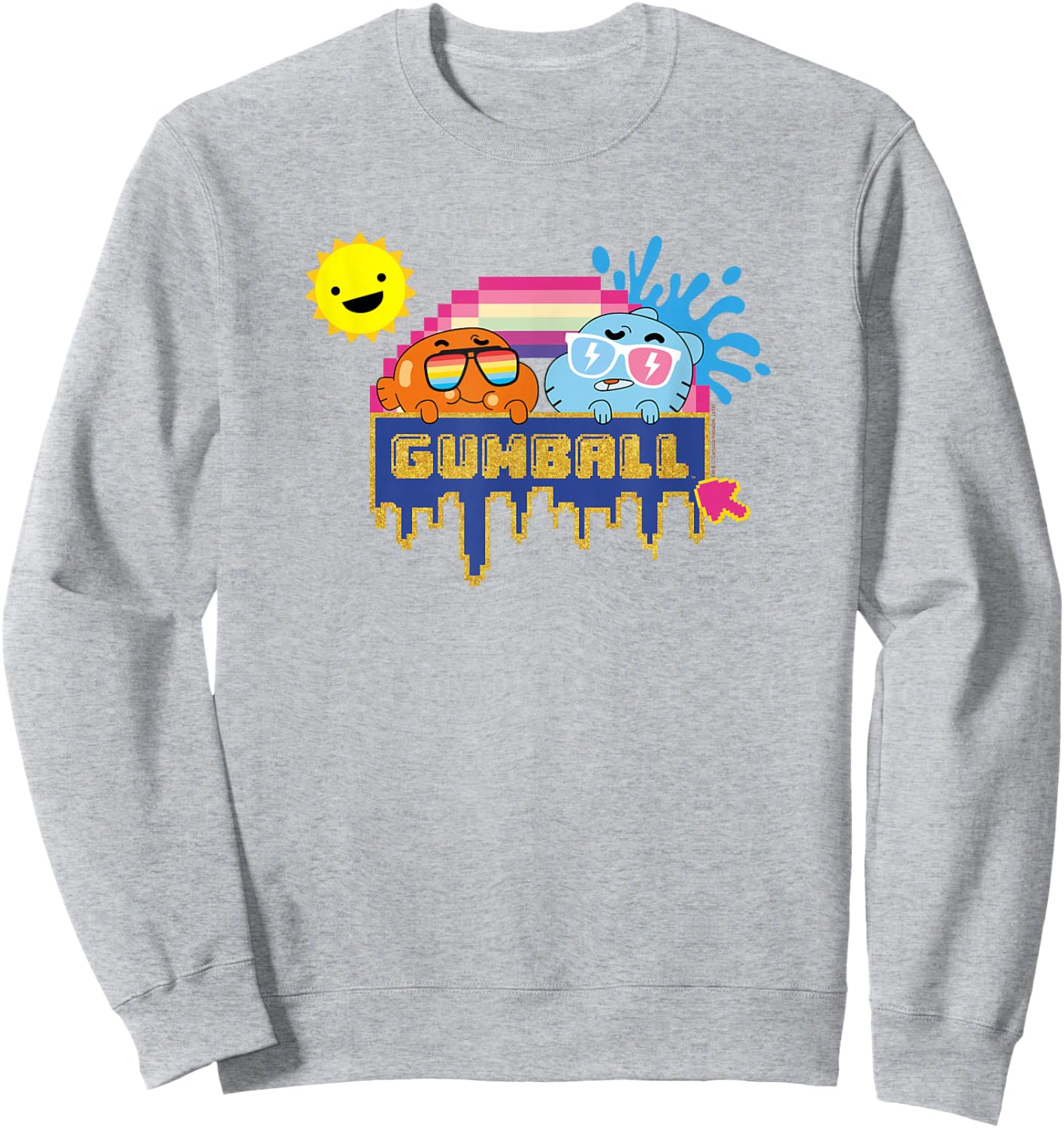 The Amazing World of Gumball Sunshine Sweatshirt - Sweatshirt | Ash