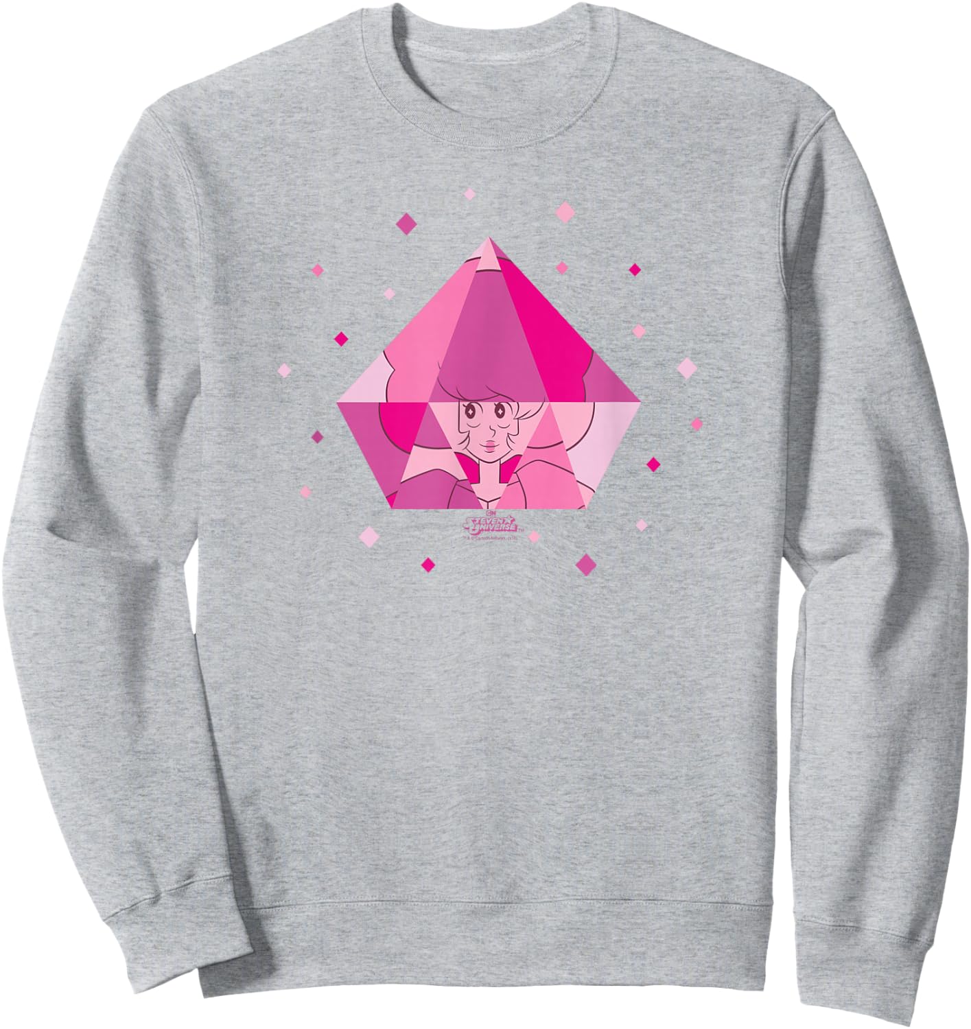 Steven Universe Pink In Diamond Sweatshirt - Sweatshirt | Ash