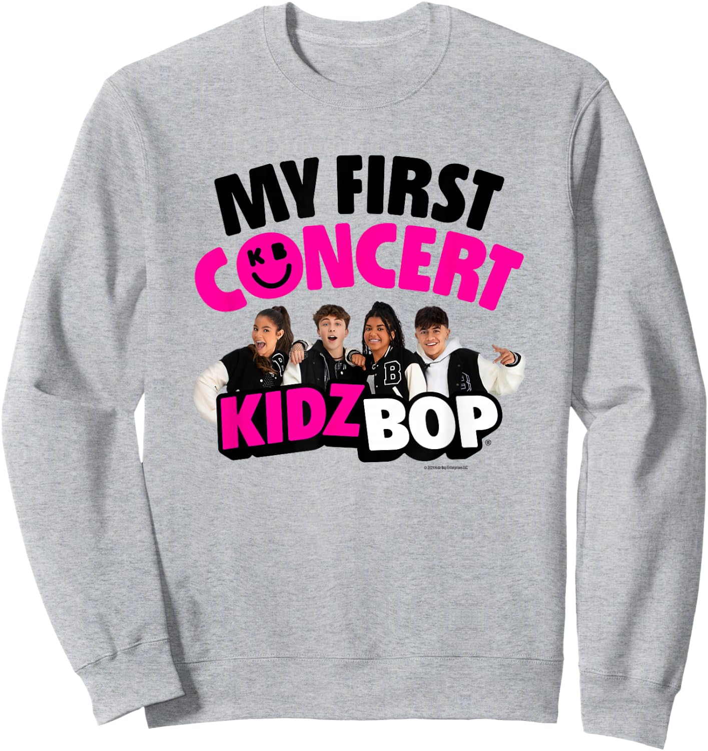 KIDZ BOP - My First Concert Design Sweatshirt - Sweatshirt | Ash