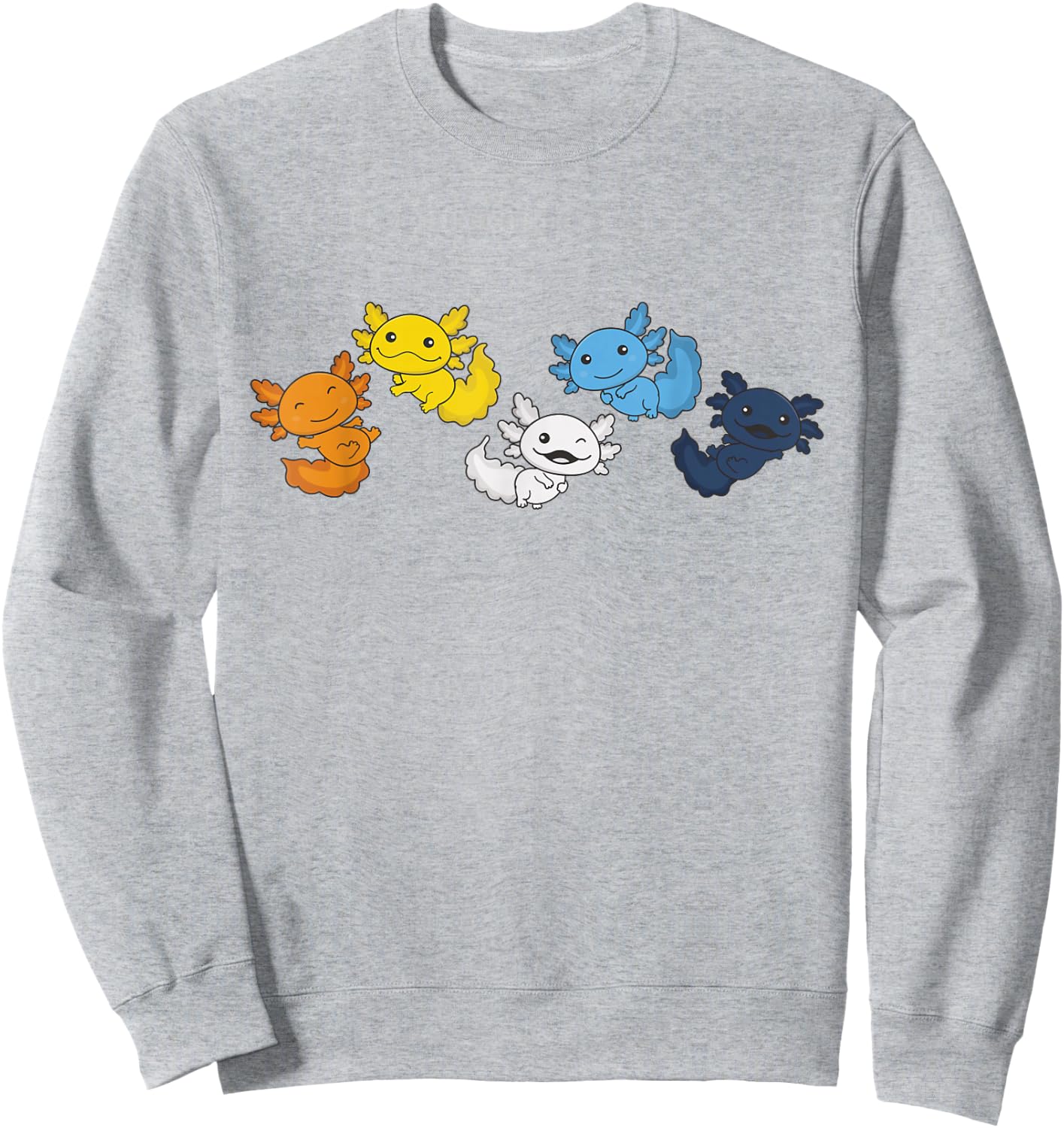 aroace Flag Pride LGBTQ Axolotl aroace Sweatshirt - Sweatshirt | Ash