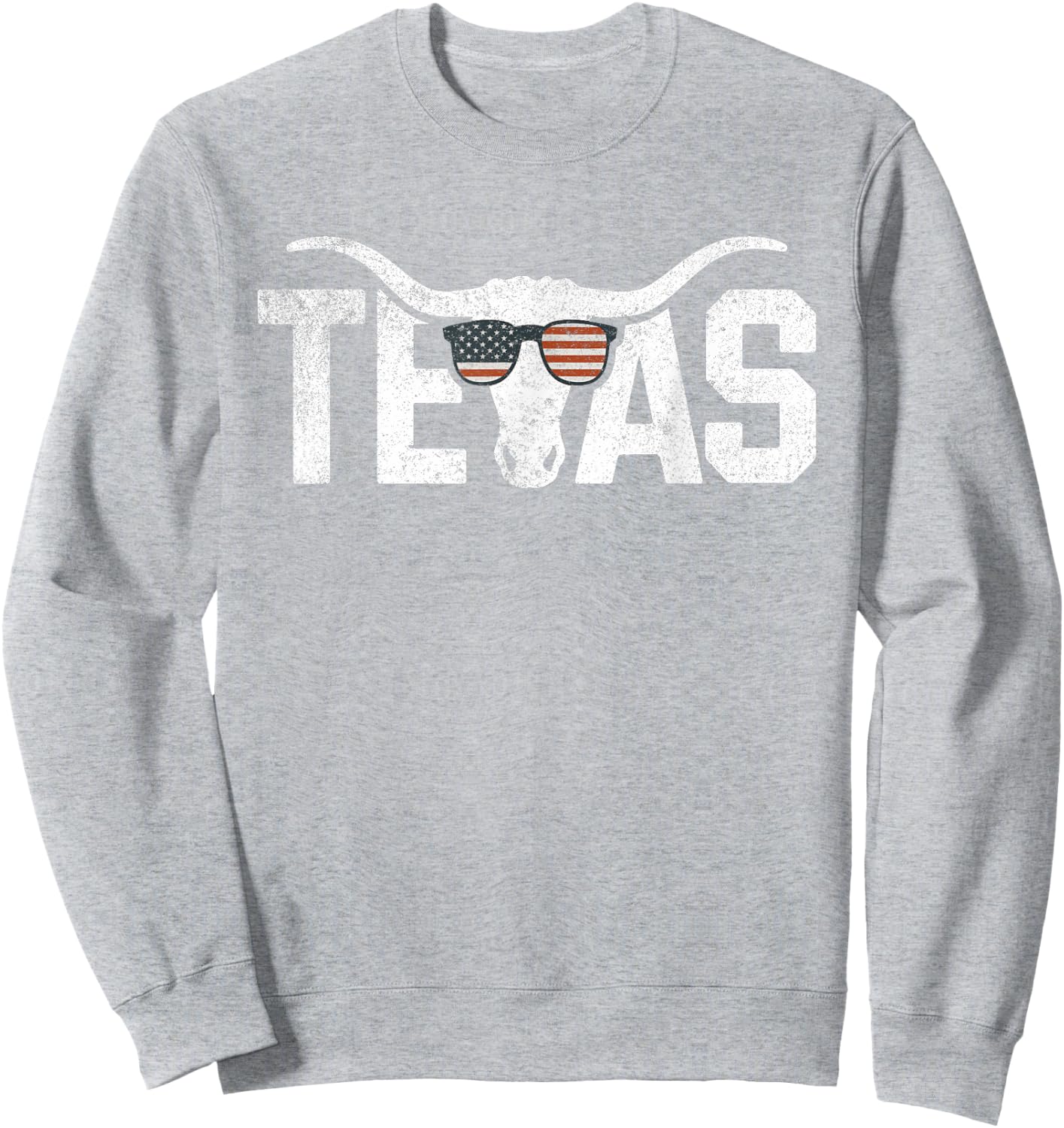 Texas Vintage Retro Sweatshirt - Sweatshirt | Ash