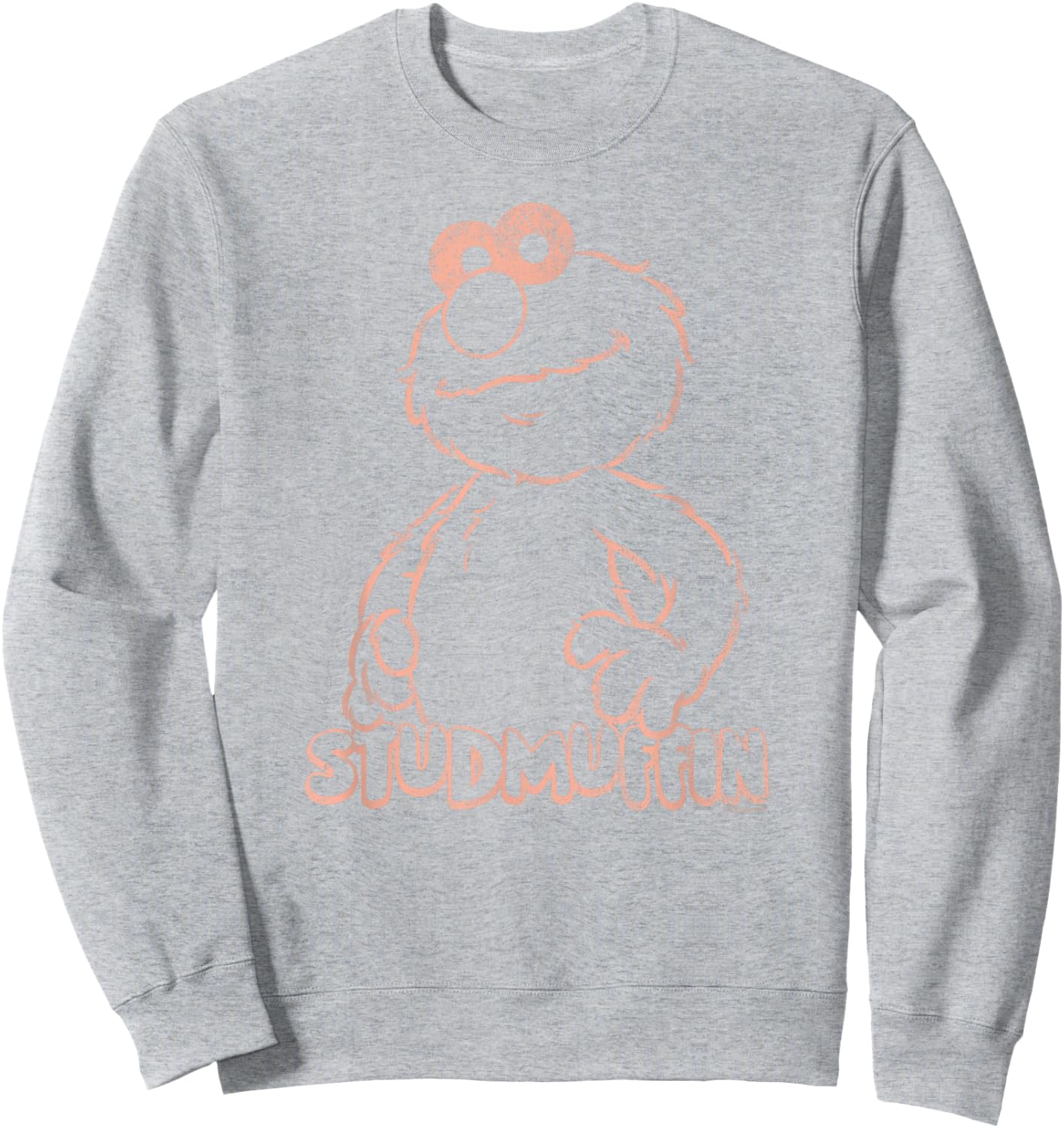 Sesame Street Elmo Studmuffin Sweatshirt - Sweatshirt | Ash