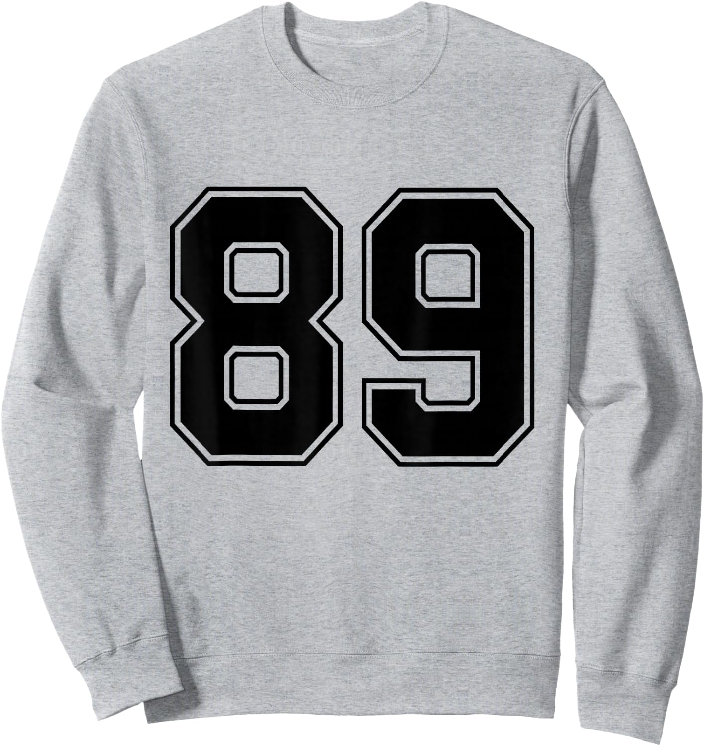 #89 Number 89 Sports. Jersey My Favorite Player #89 Sweatshirt - Sweatshirt | Ash