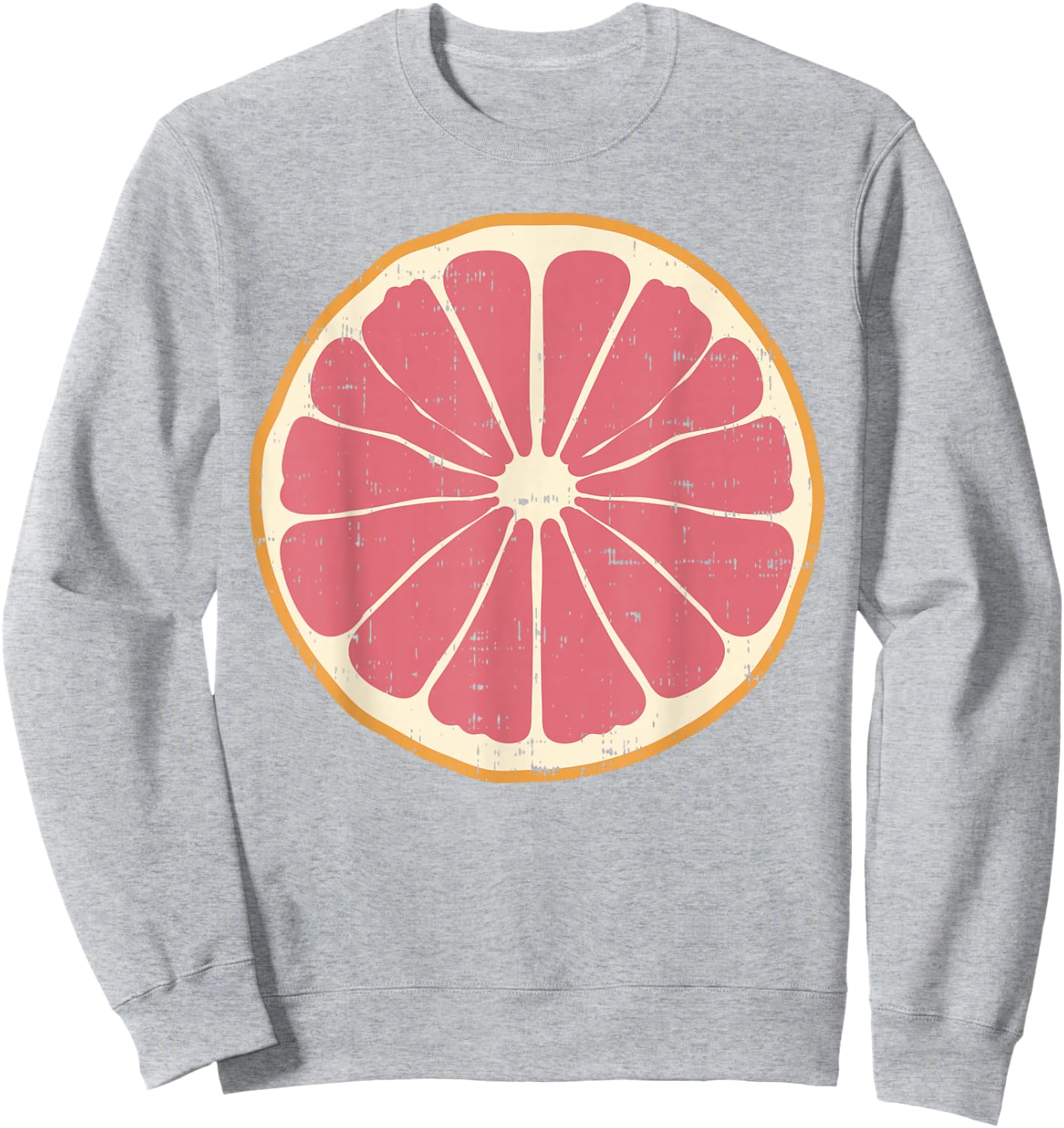 Grapefruit Pomelo Citrus Fruit DIY Easy Halloween Costume Sweatshirt - Sweatshirt | Ash