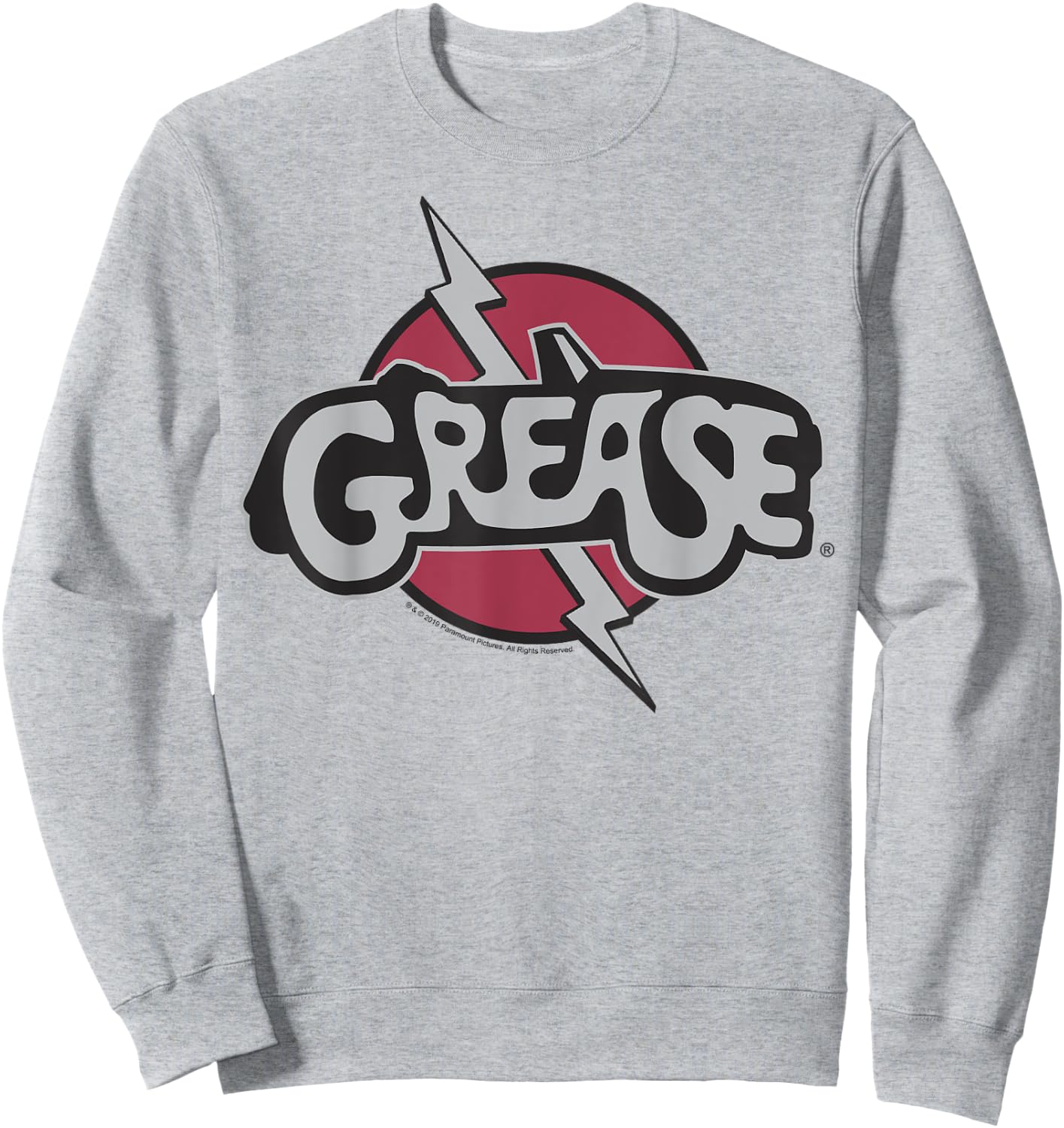 Grease Title Logo Patch Sweatshirt - Sweatshirt | Ash
