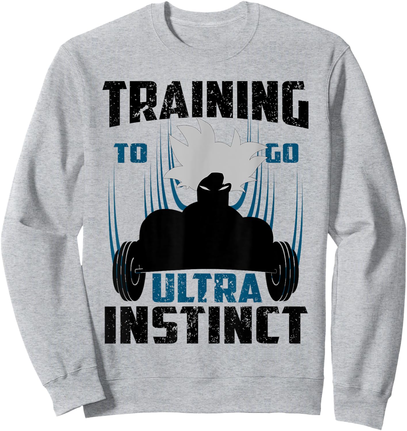 Ultra Instinct For Gym Workout Sweatshirt - Sweatshirt | Ash