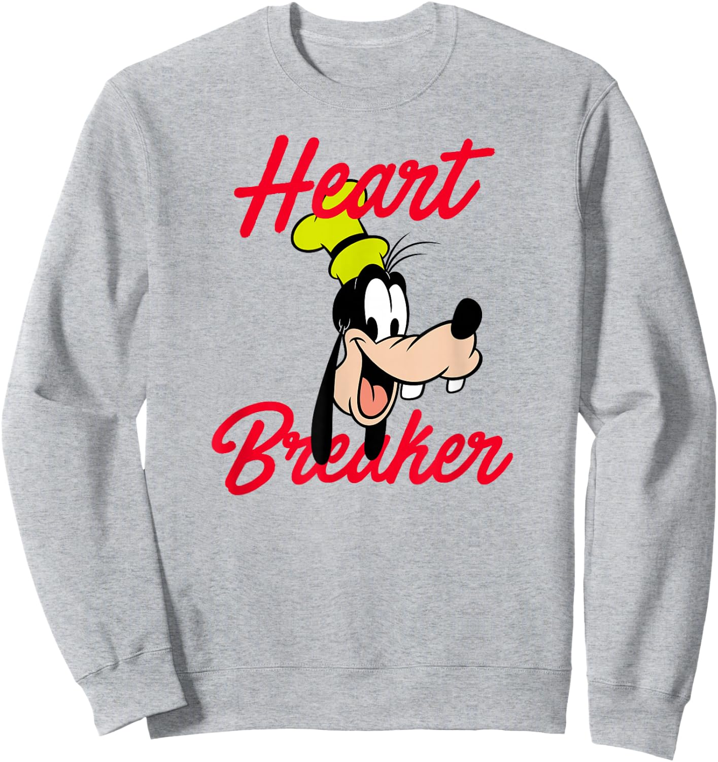Disney - Goofy Heartbreaker Sweatshirt - Sweatshirt | Ash