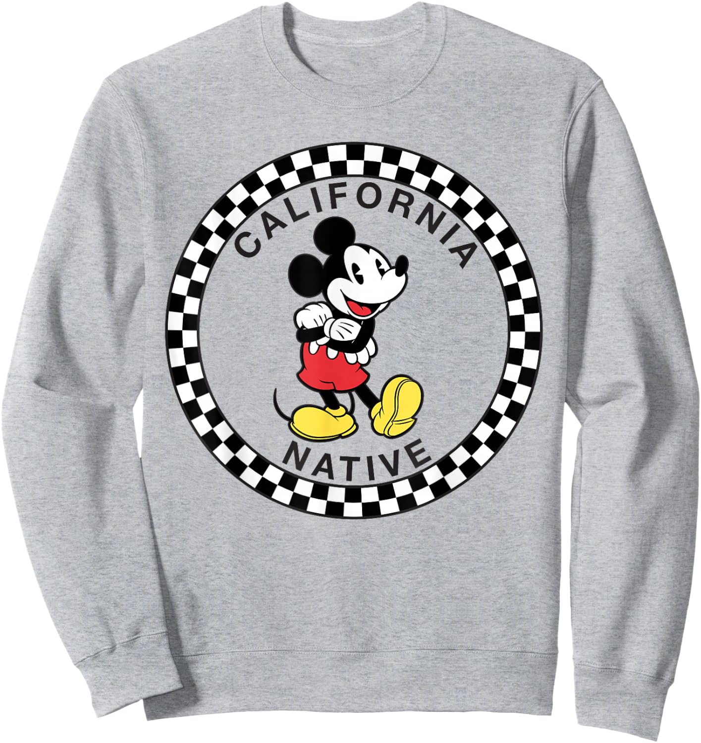 Disney - Mickey Mouse California Native Sweatshirt - Sweatshirt | Ash