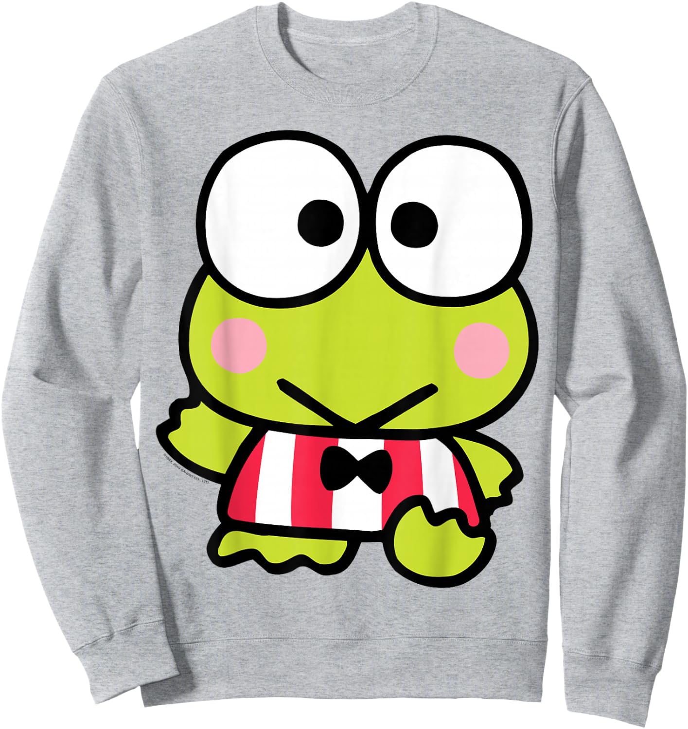 Keroppi Front and Back Shirt Sweatshirt - Sweatshirt | Ash