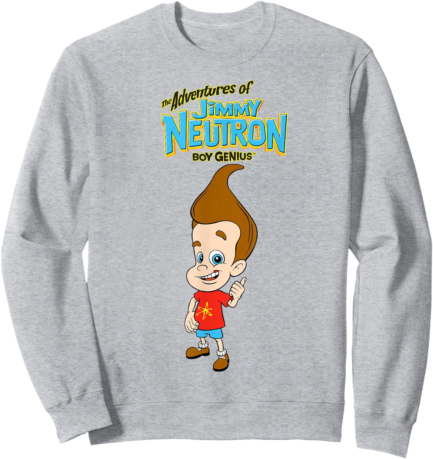 Nickelodeon The Adventures of Jimmy Neutron Sweatshirt - Sweatshirt | Ash
