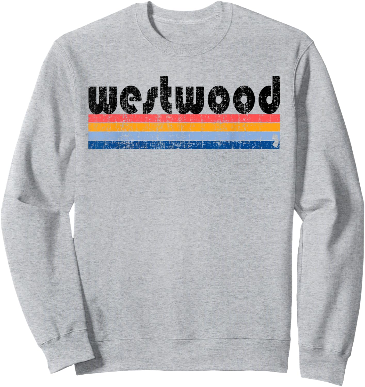 Vintage 80s Style Westwood NJ Sweatshirt - Sweatshirt | Ash