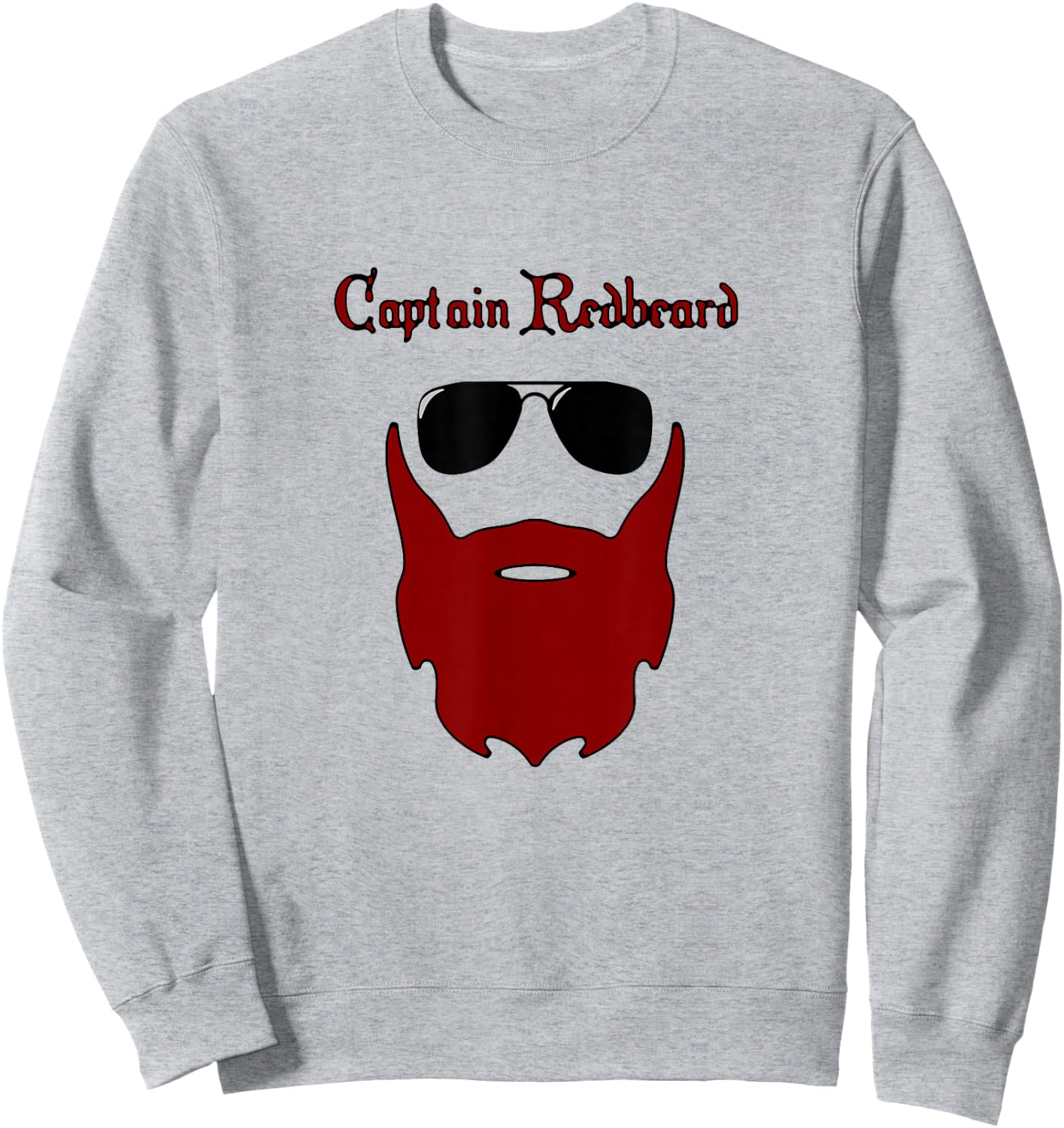 Captain Redbeard for Redhead Aviator Sweatshirt - Sweatshirt | Ash