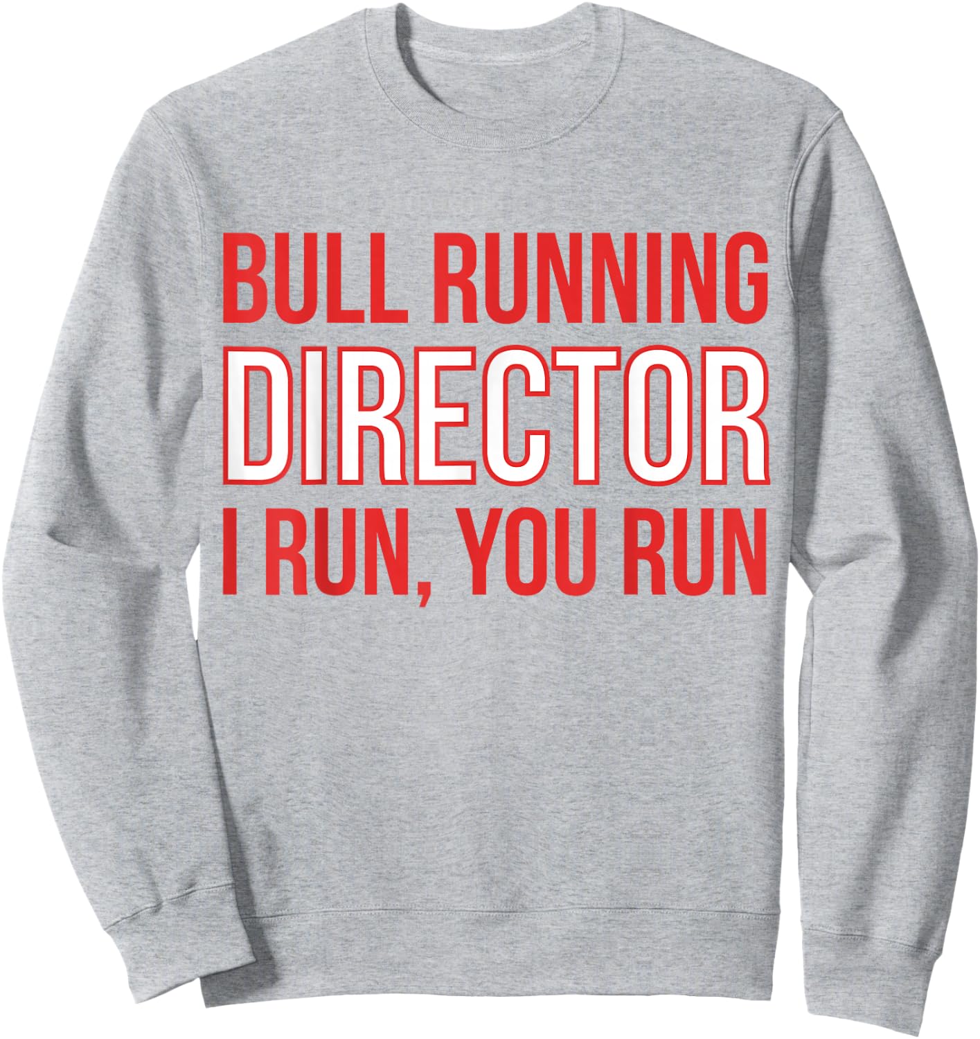 Running of the Bulls Shirt San Fermin Pamplona Runner Gift Sweatshirt - Sweatshirt | Ash