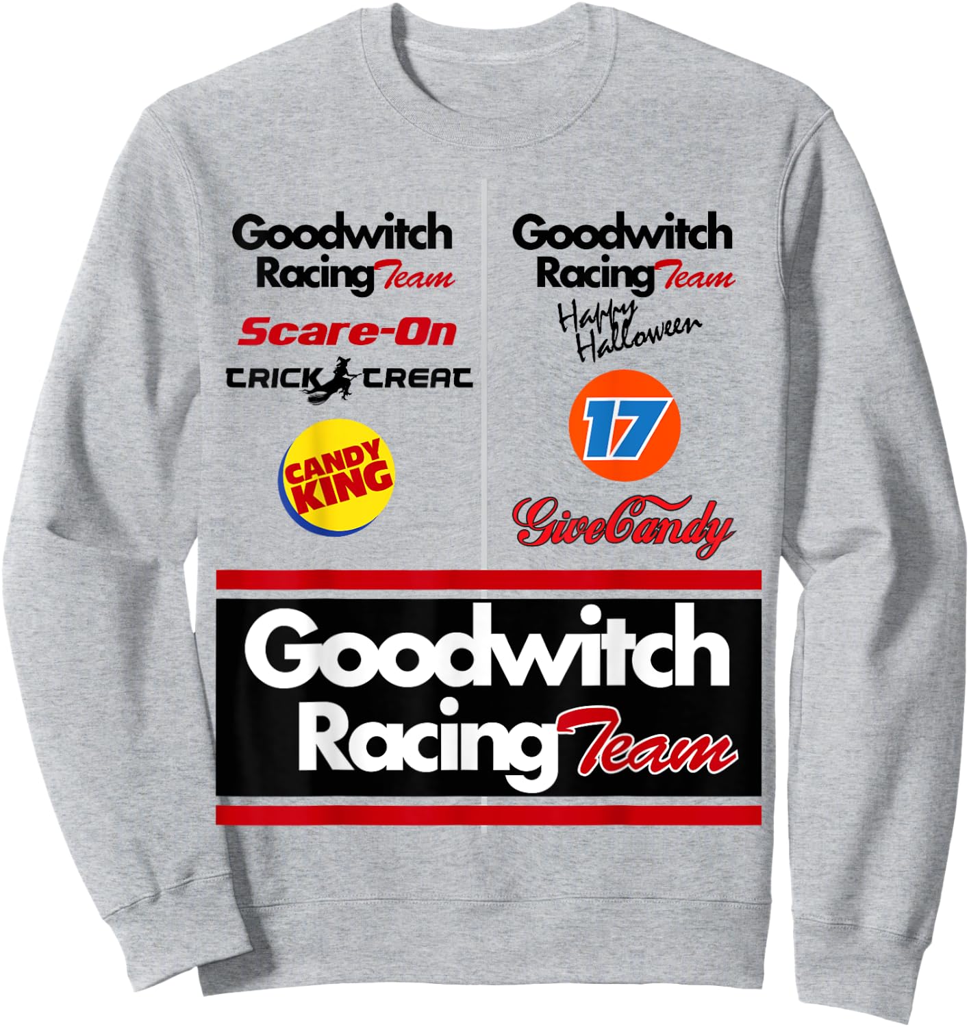 Race car driver Halloween costume women boys Sweatshirt - Sweatshirt | Ash