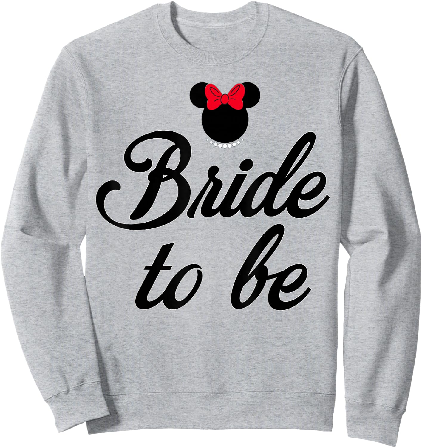 Disney - Bridal Minnie Bride to Be Sweatshirt - Sweatshirt | Ash