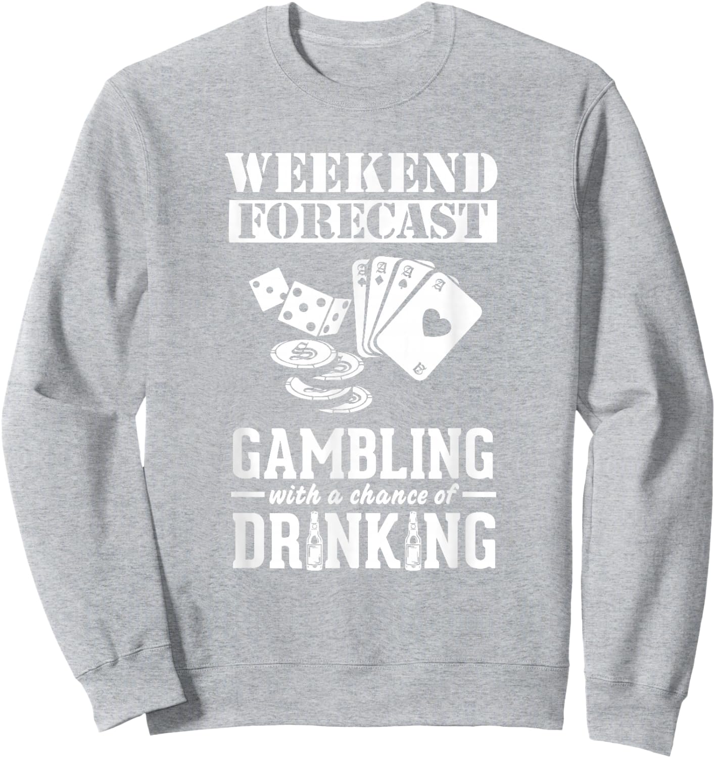Men's Grey Cotton Polyester Blend Modern Letter Print Short Sleeve Sweatshirt - Sweatshirt | Ash