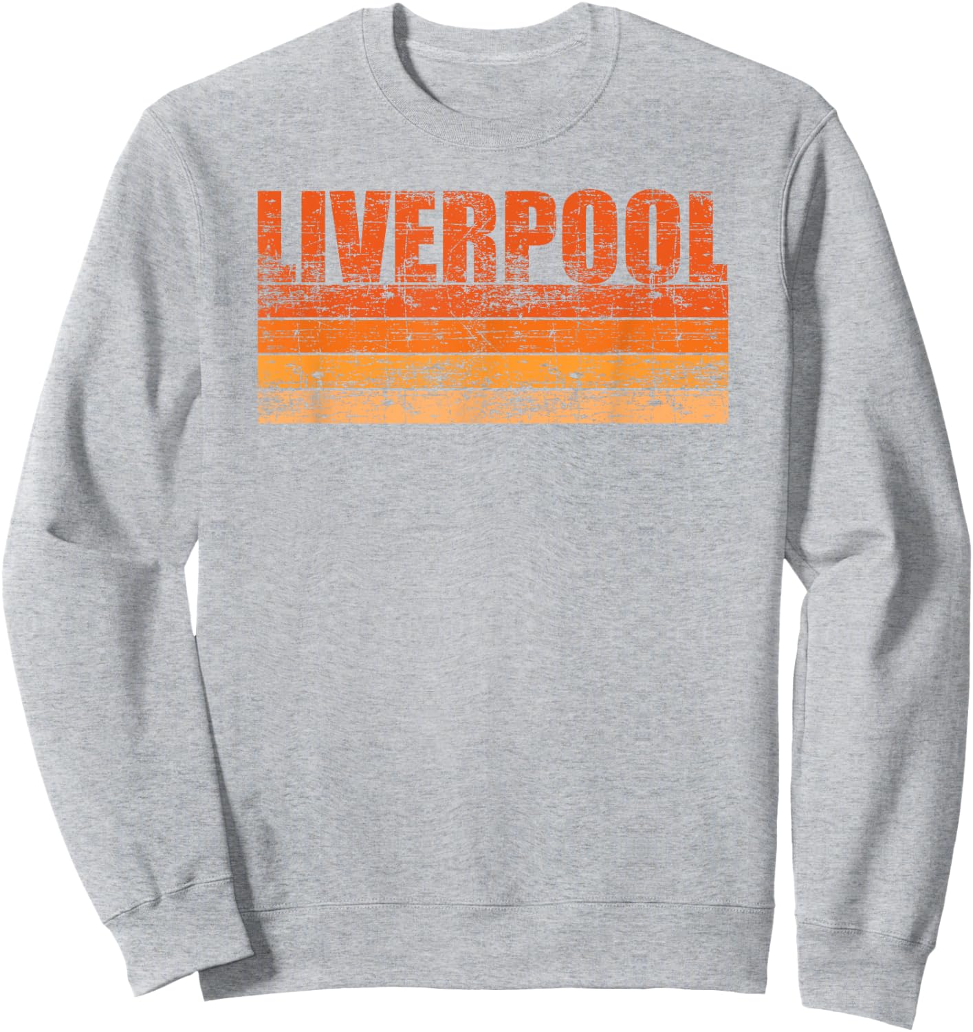 Liverpool Shirt Vintage Retro England Sweatshirt - Sweatshirt | Ash