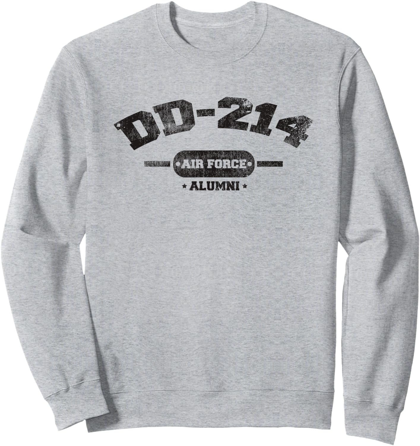 DD-214 Alumni US Air Force Military Retirement Shirt Sweatshirt - Sweatshirt | Ash