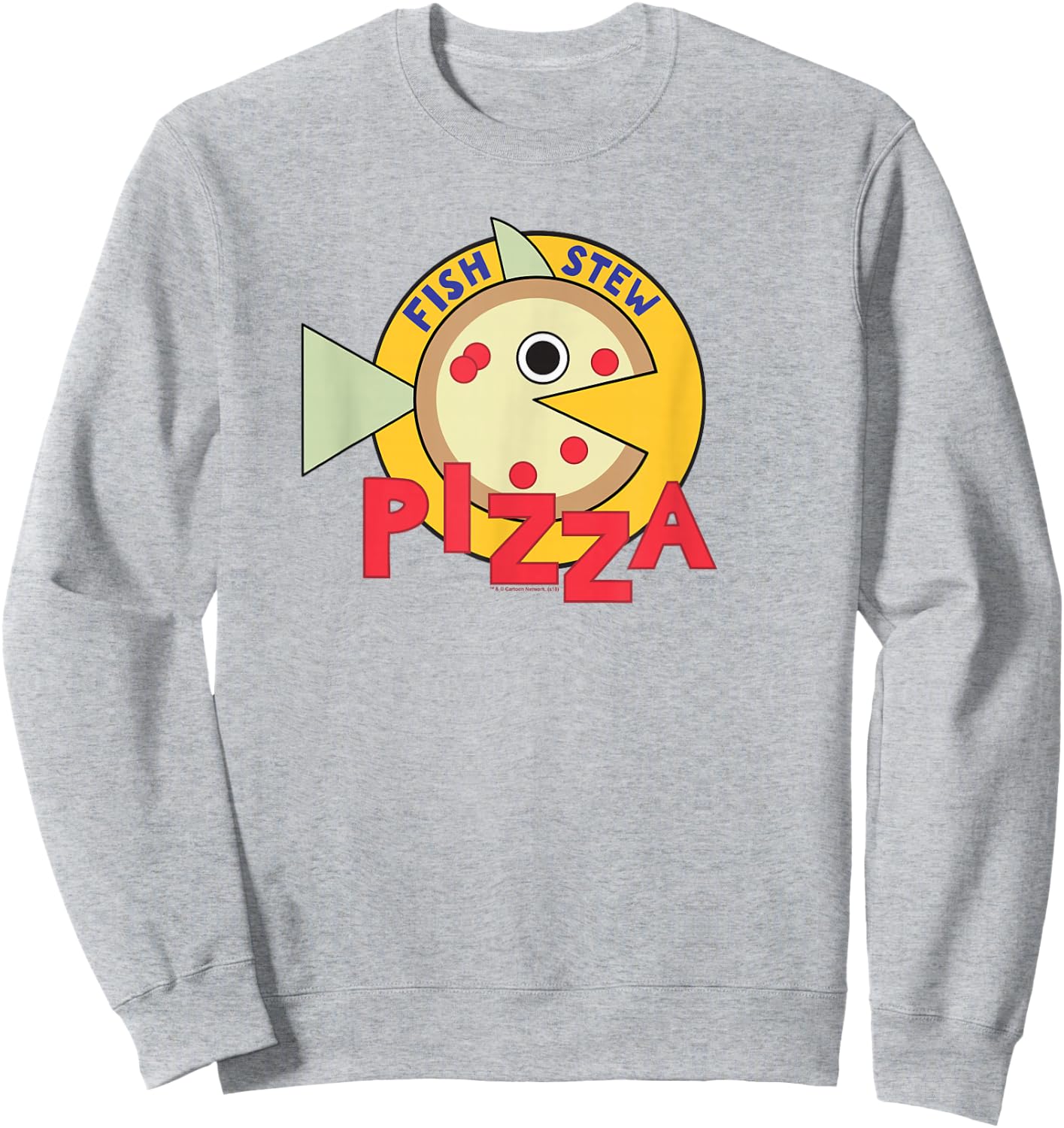 Steven Universe Fish Stew Pizza Sweatshirt - Sweatshirt | Ash