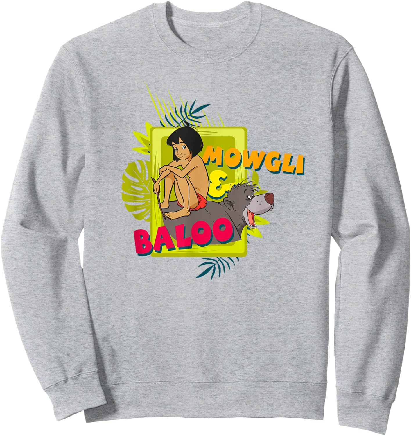 Disney The Jungle Book Baloo and Mowgli Sweatshirt - Sweatshirt | Ash