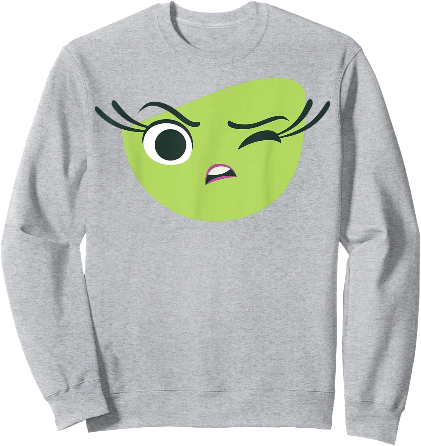 Disney Pixar Inside Out Disgust Halloween Sweatshirt - Sweatshirt | Ash