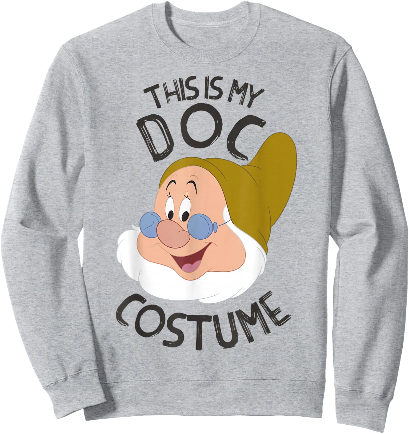 Disney Snow White This is My Doc Costume Halloween Sweatshirt - Sweatshirt | Ash