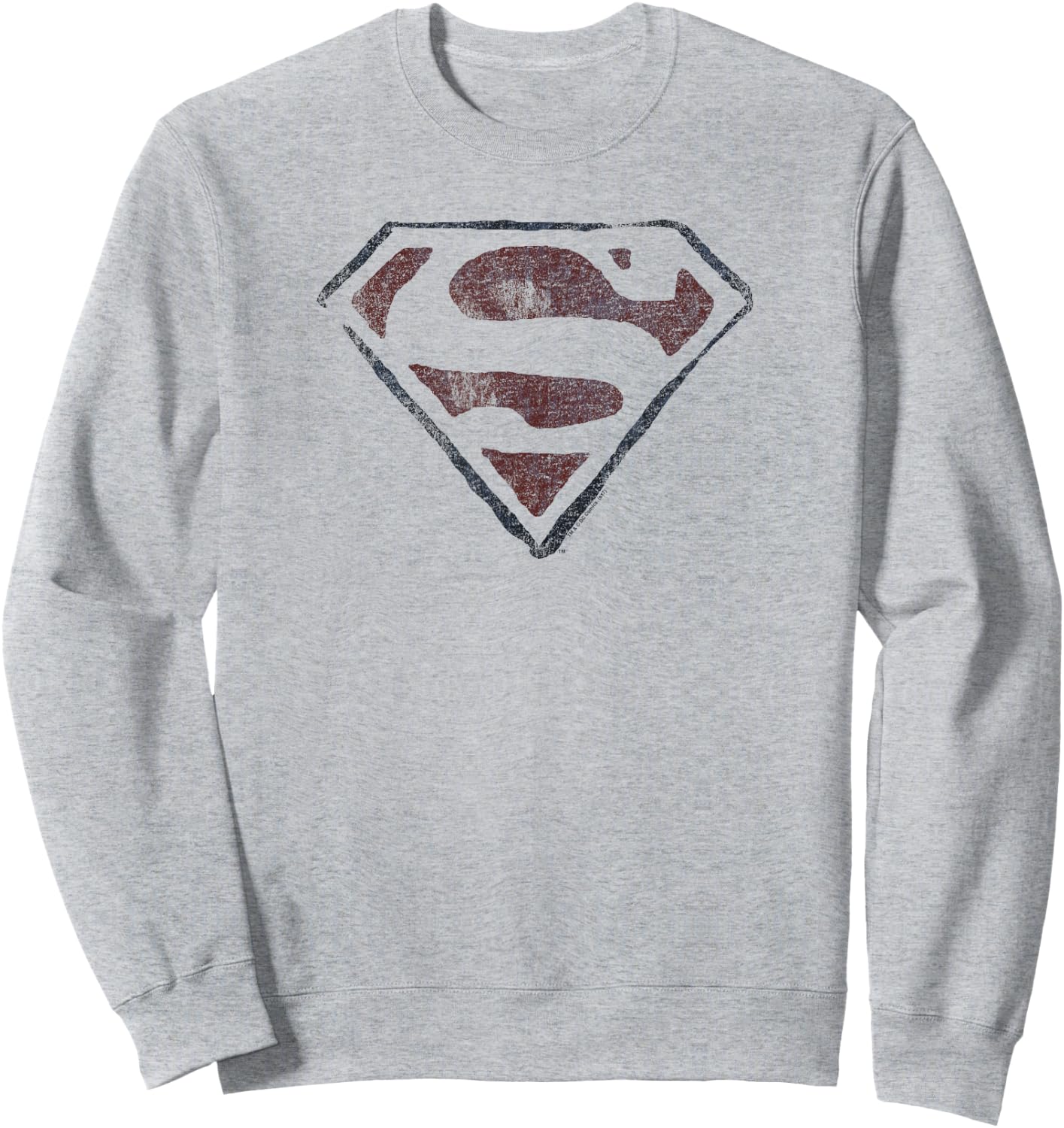 Superman Vintage S Sweatshirt - Sweatshirt | Ash