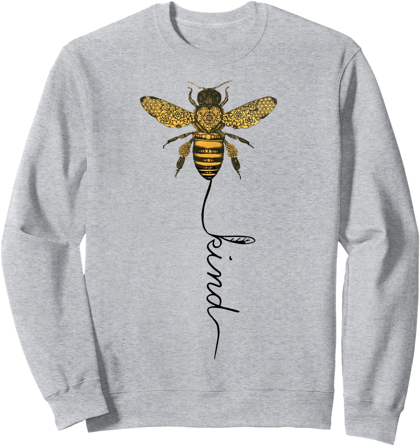 Cool Bee Kind Be Kind T Shirt Gift Men Sweatshirt - Sweatshirt | Ash