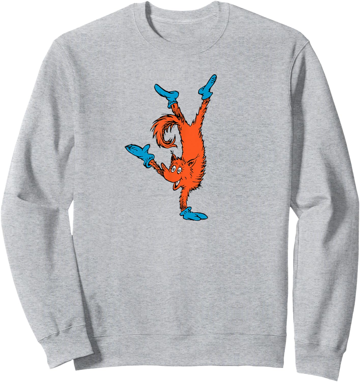 Dr. Seuss Fox in Socks Handstand Sweatshirt - Sweatshirt | Ash