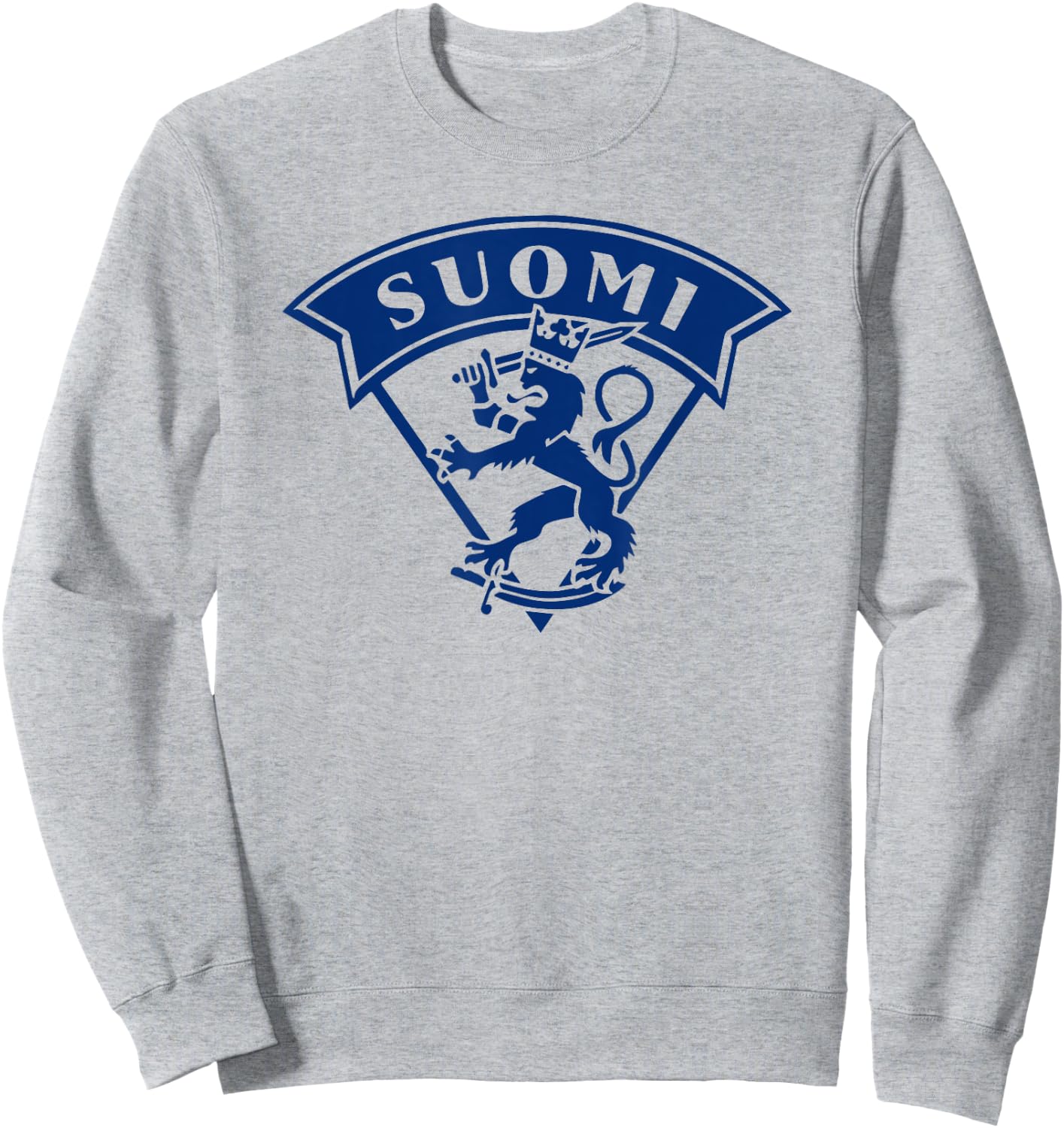 SUOMI FINLAND Finnish Travel Gift Souvenir Sweatshirt - Sweatshirt | Ash